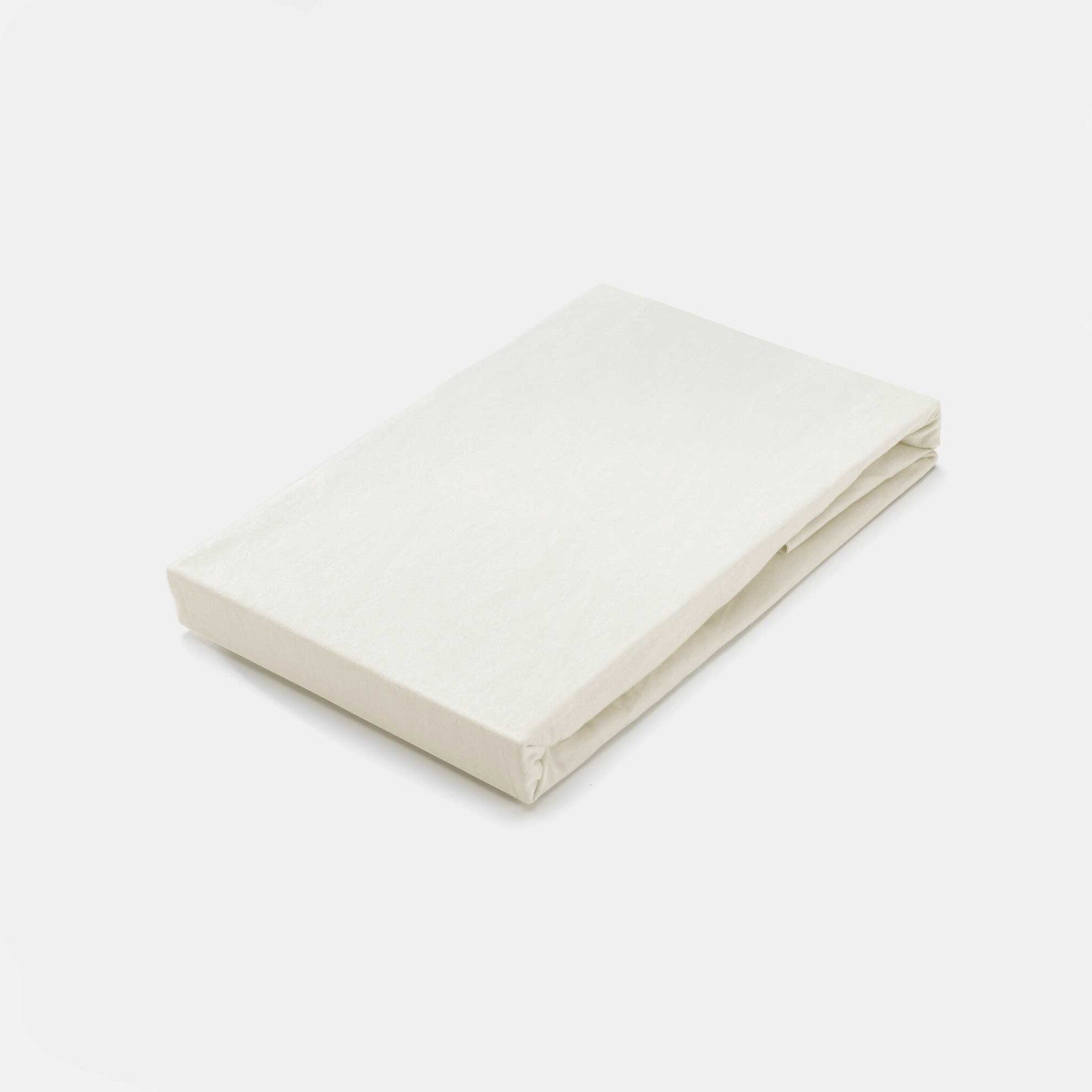 Byrklund Hoeslaken Bed Basics Jersey Off White