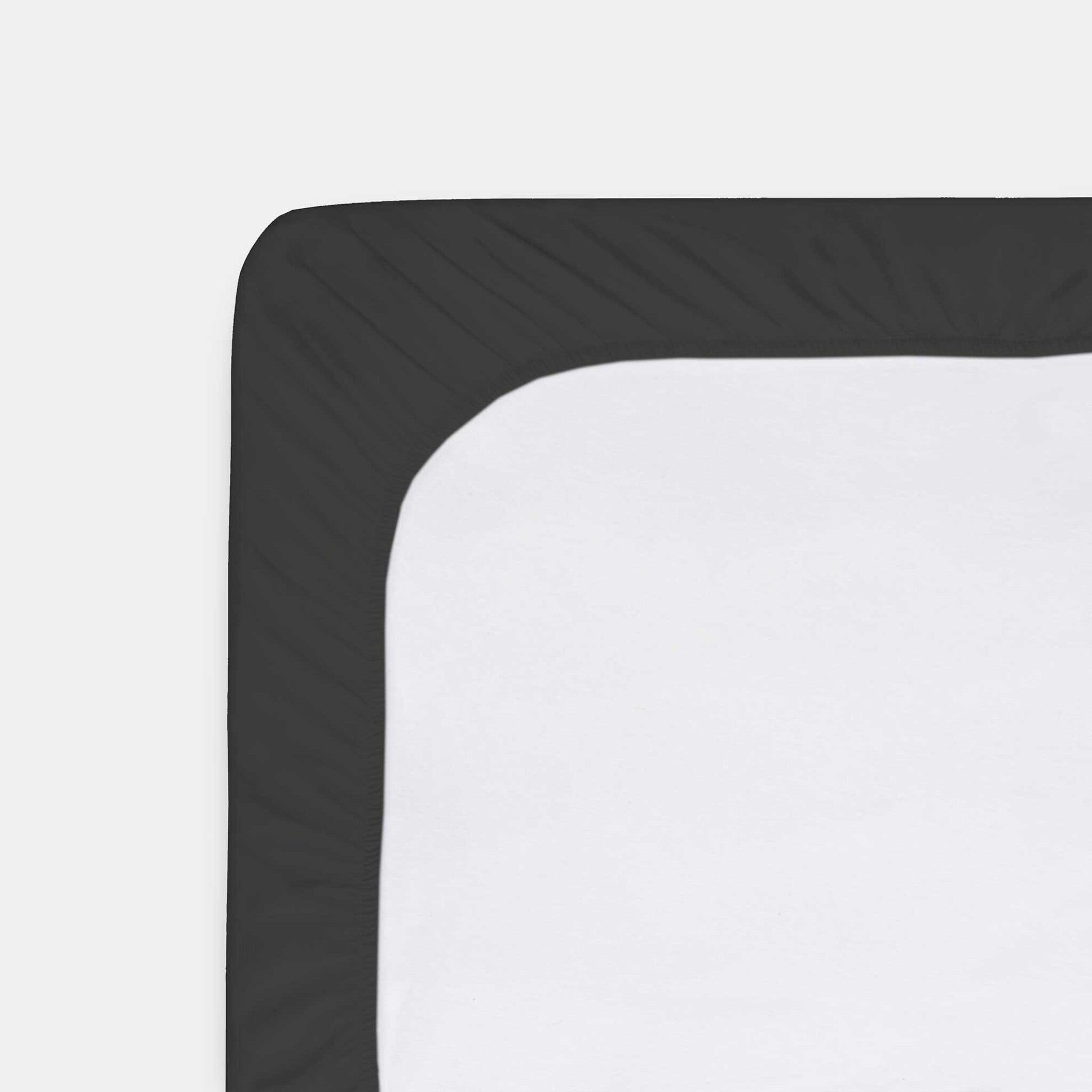 Byrklund Hoeslaken Bed Basics Jersey Split-Topper Antraciet