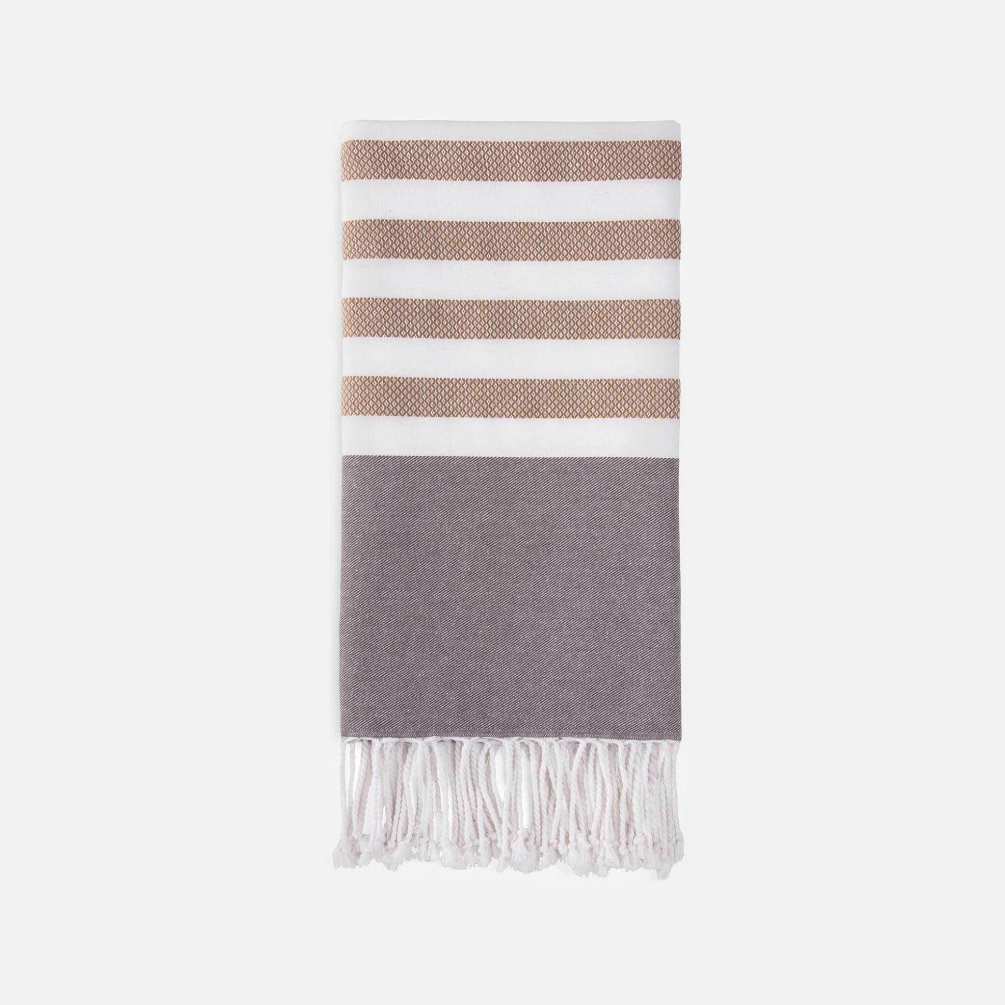 Fouta Sunshade Happiness Off Black 100x180
