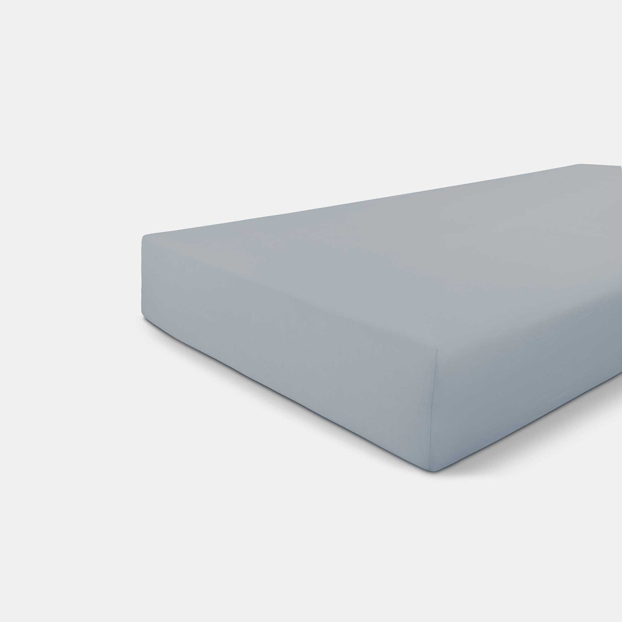 Byrklund Hoeslaken Bed Basics Jersey Licht Grijs