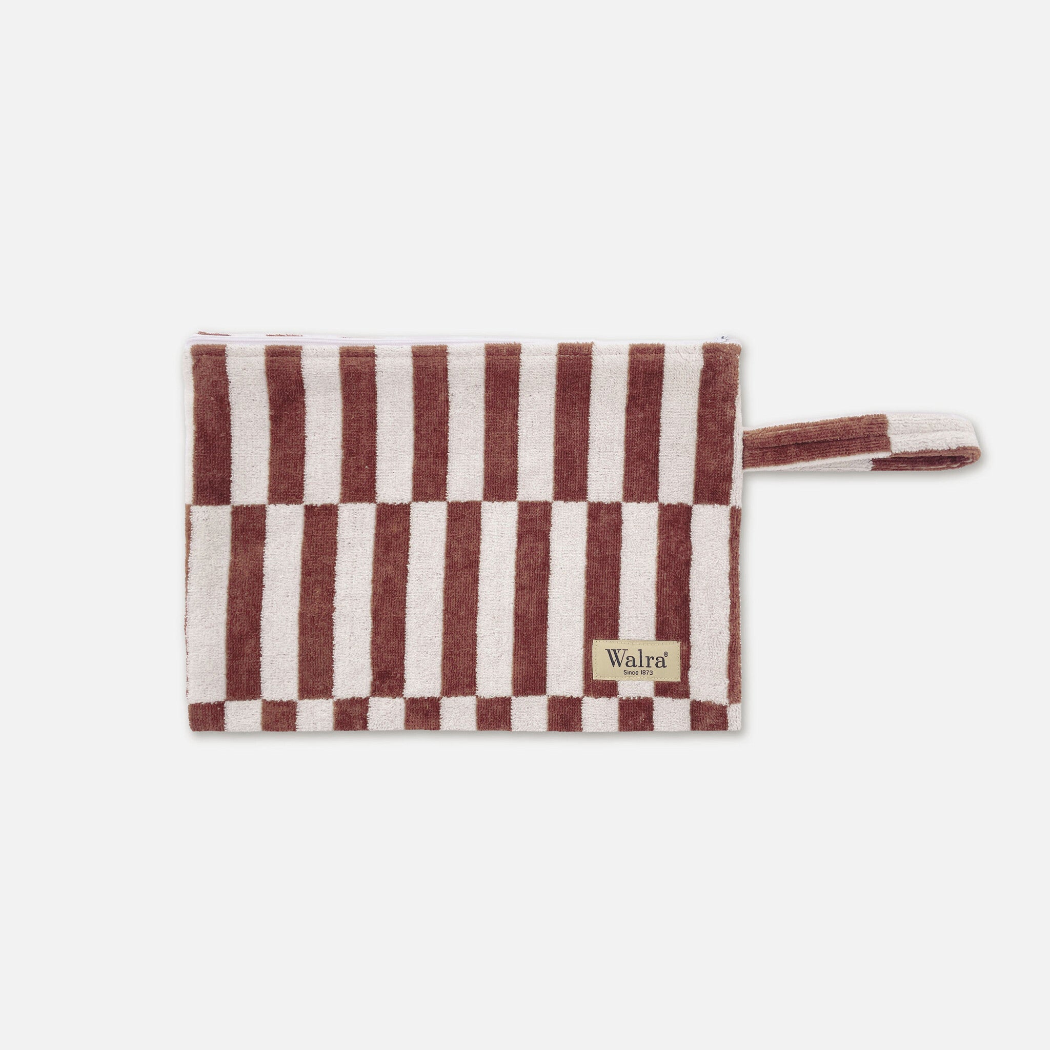 Walra - Strandtasje Salty Square - Bruin 25x35