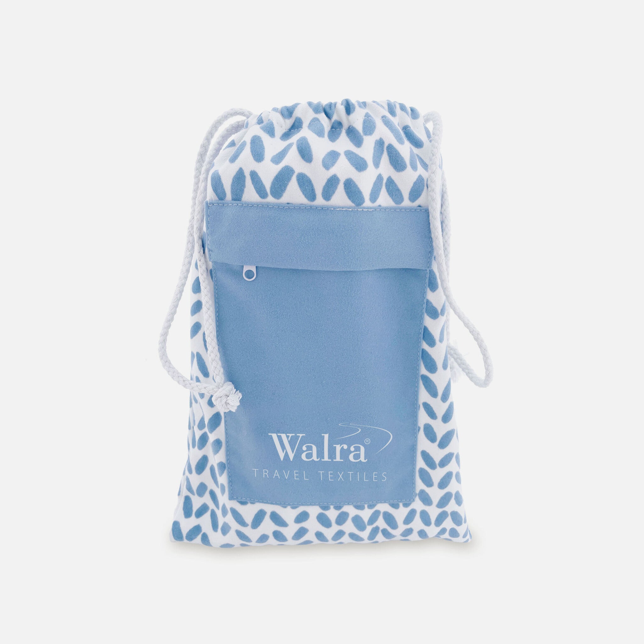 Walra Travel Strandlaken Stripes & Vibes Blauw 100x180