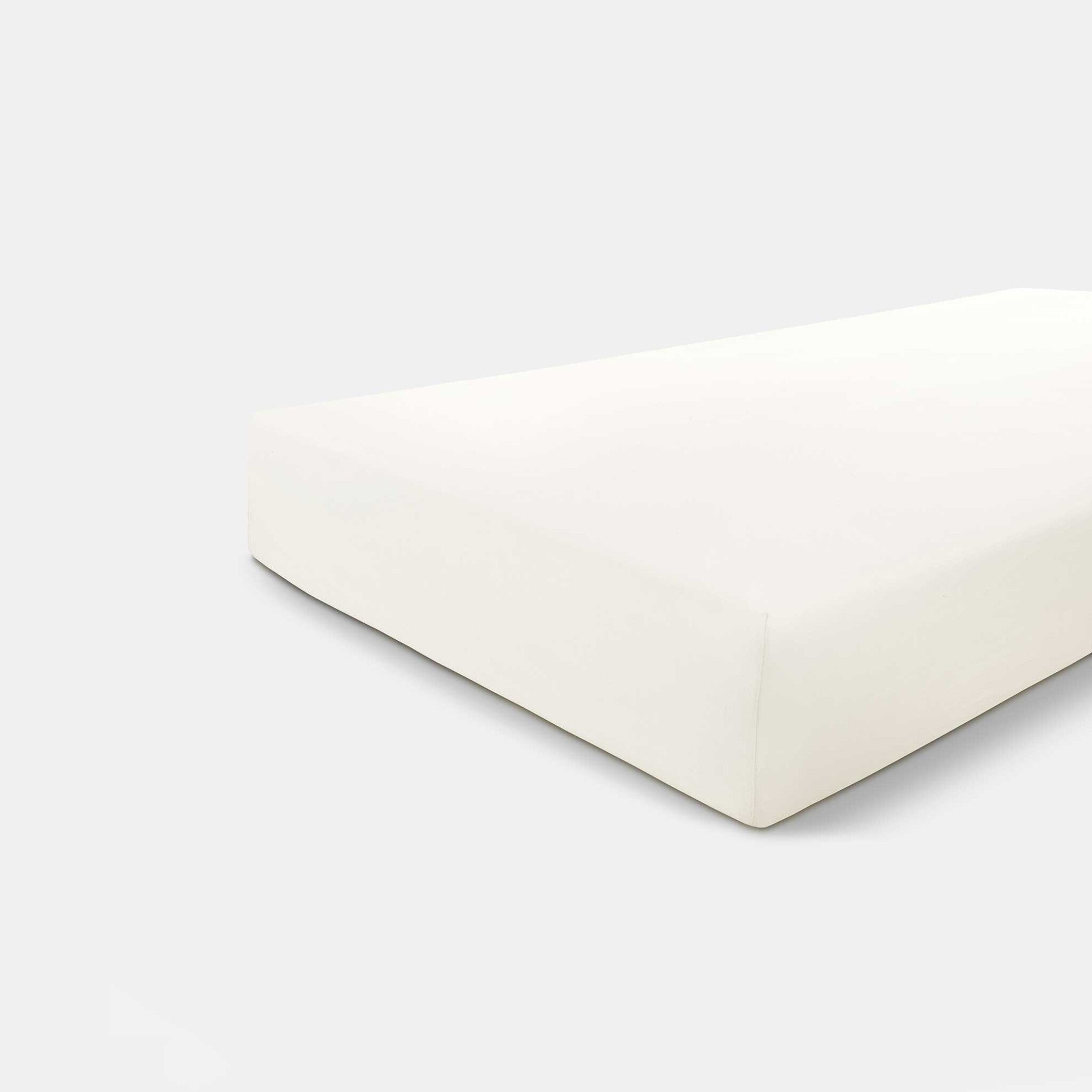 Byrklund Hoeslaken Bed Basics Jersey Off White