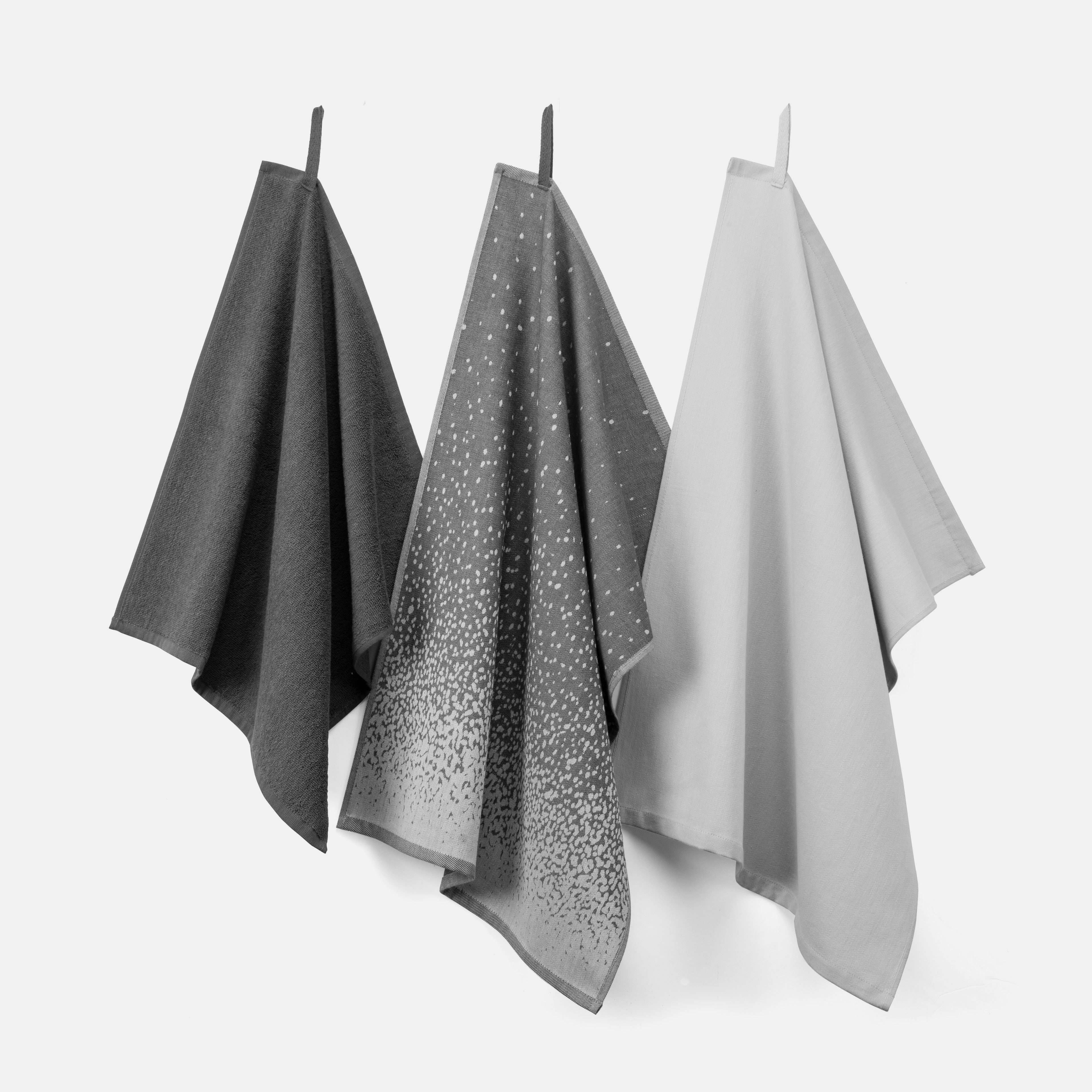 Brabantia  Keukenset Grijs 2x 50x70 + 1x 50x50