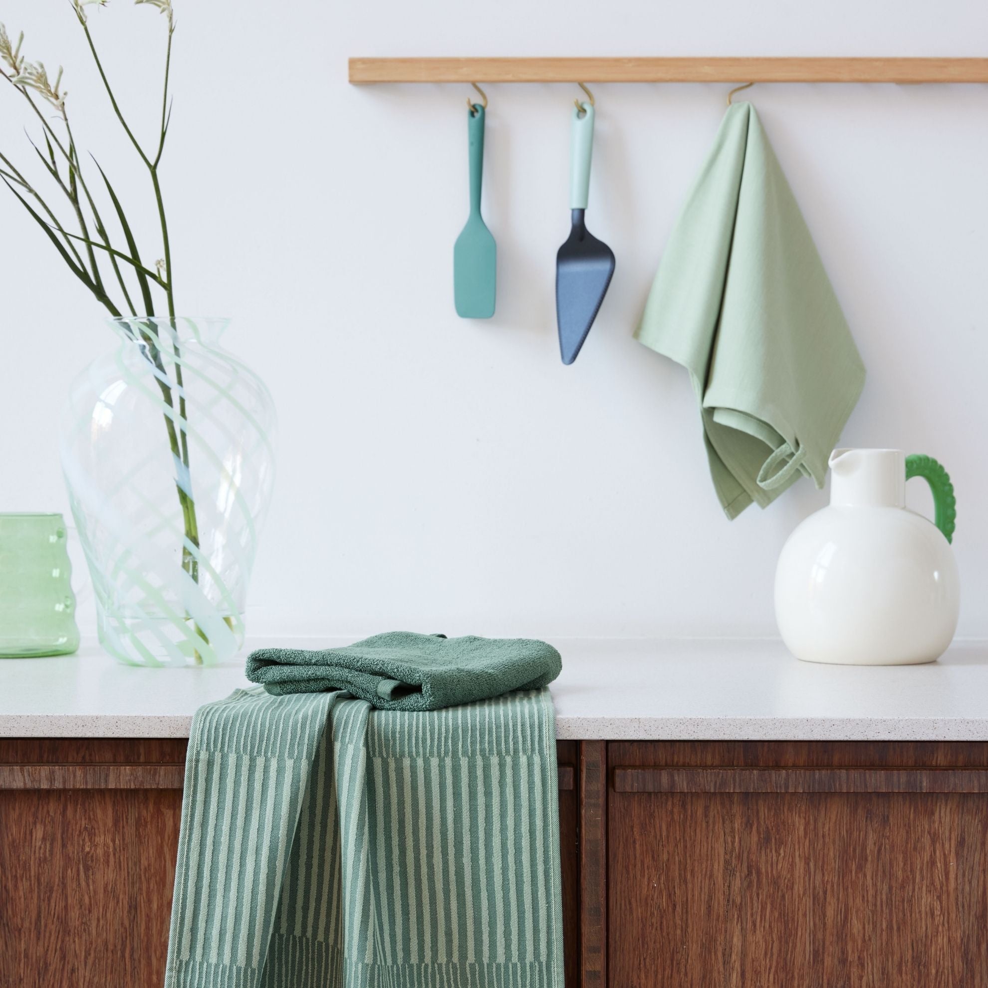 Brabantia Keukenset Groen 2x 50x70 + 1x 50x50