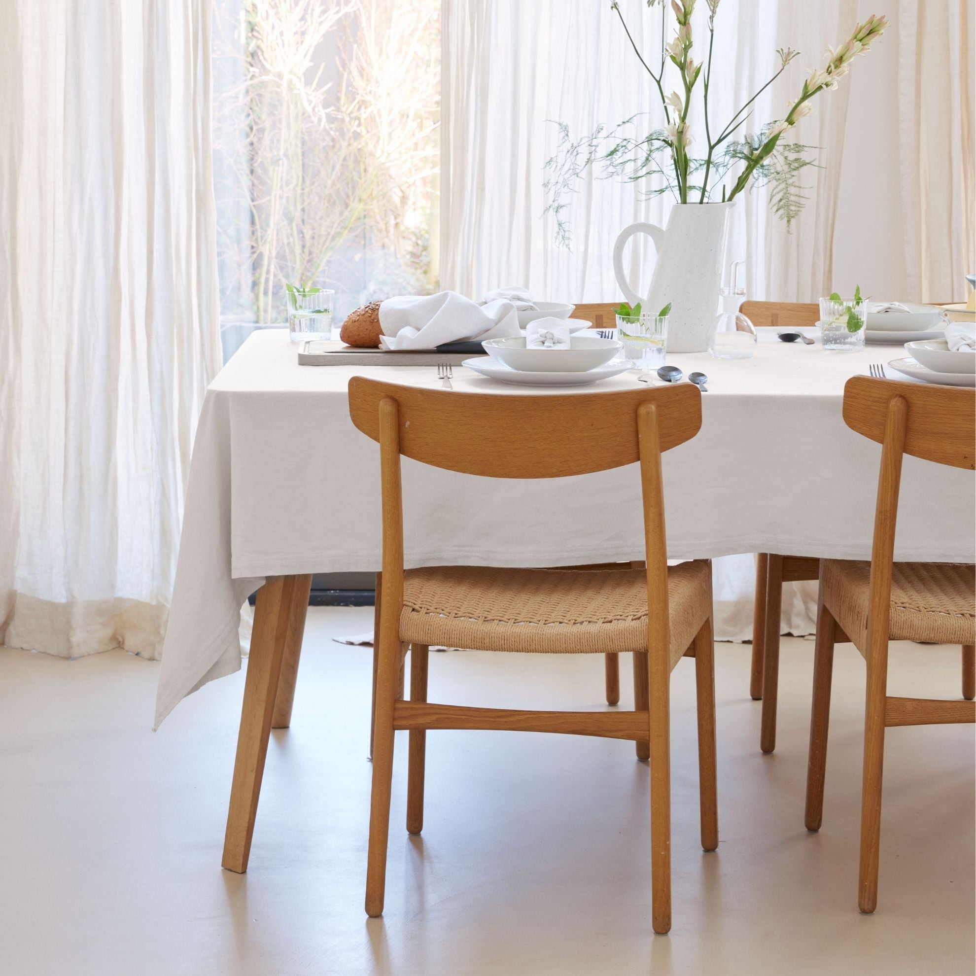 Brabantia Tafelkleed Zacht Beige 140x240