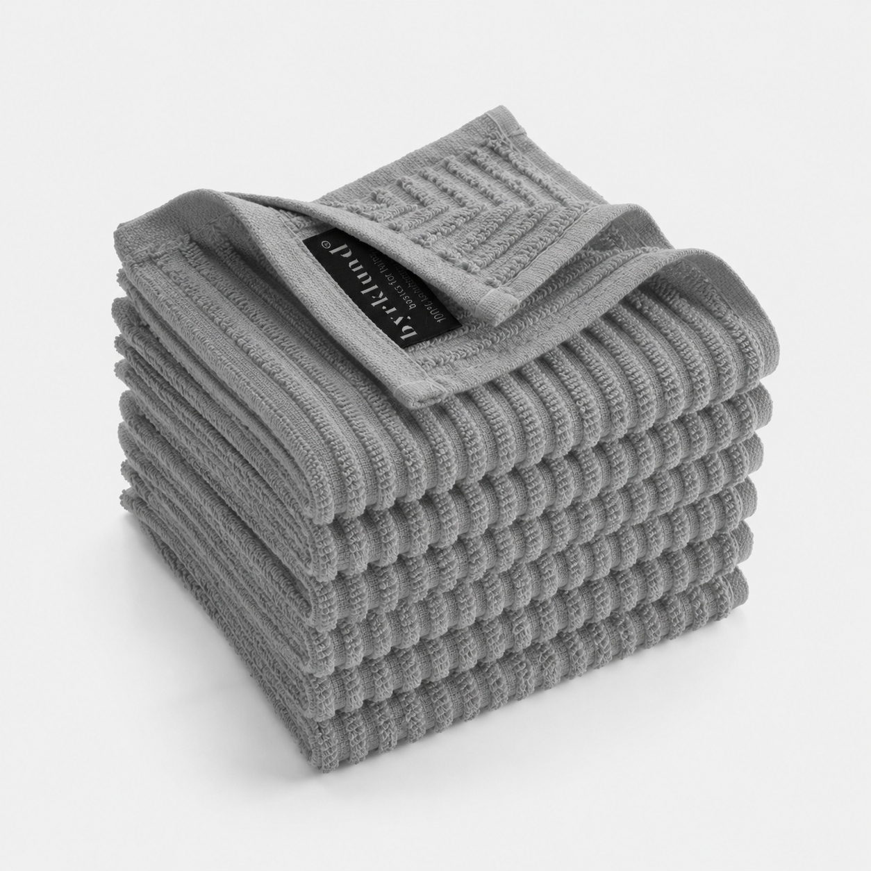 Byrklund - Vaatdoek Clean Up Grijs 6x 30x30