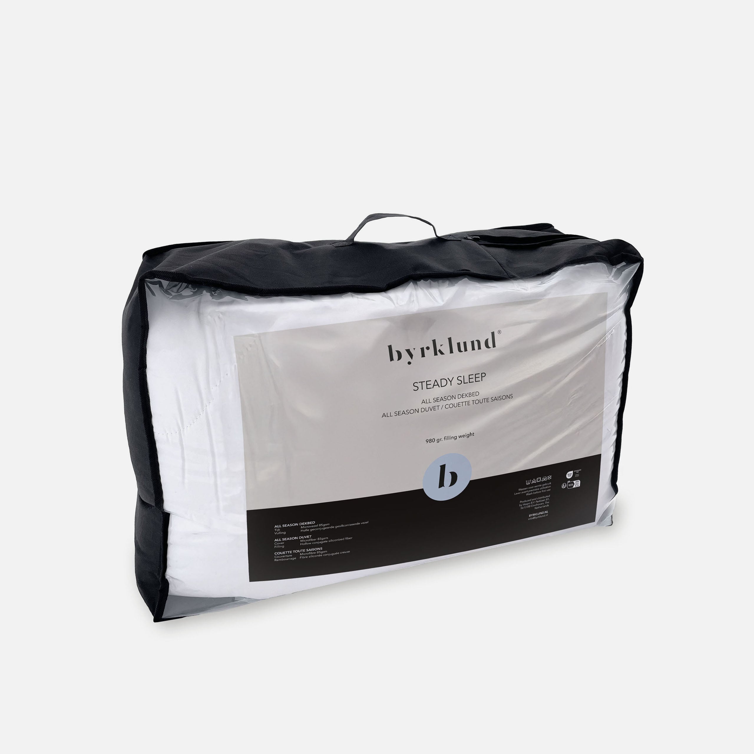 Byrklund Dekbed Steady Sleep Wit