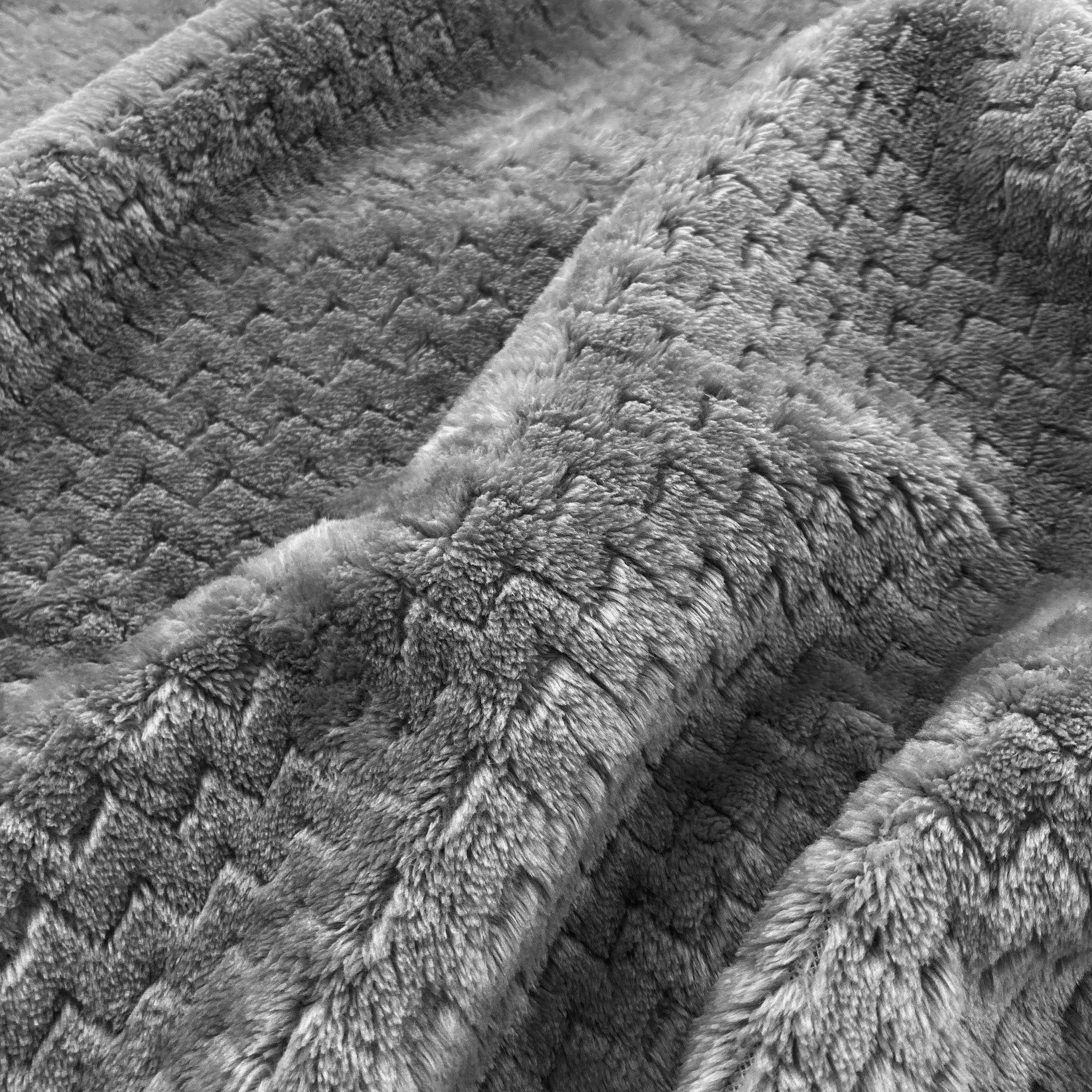 Byrklund Plaid V-Bone Antraciet