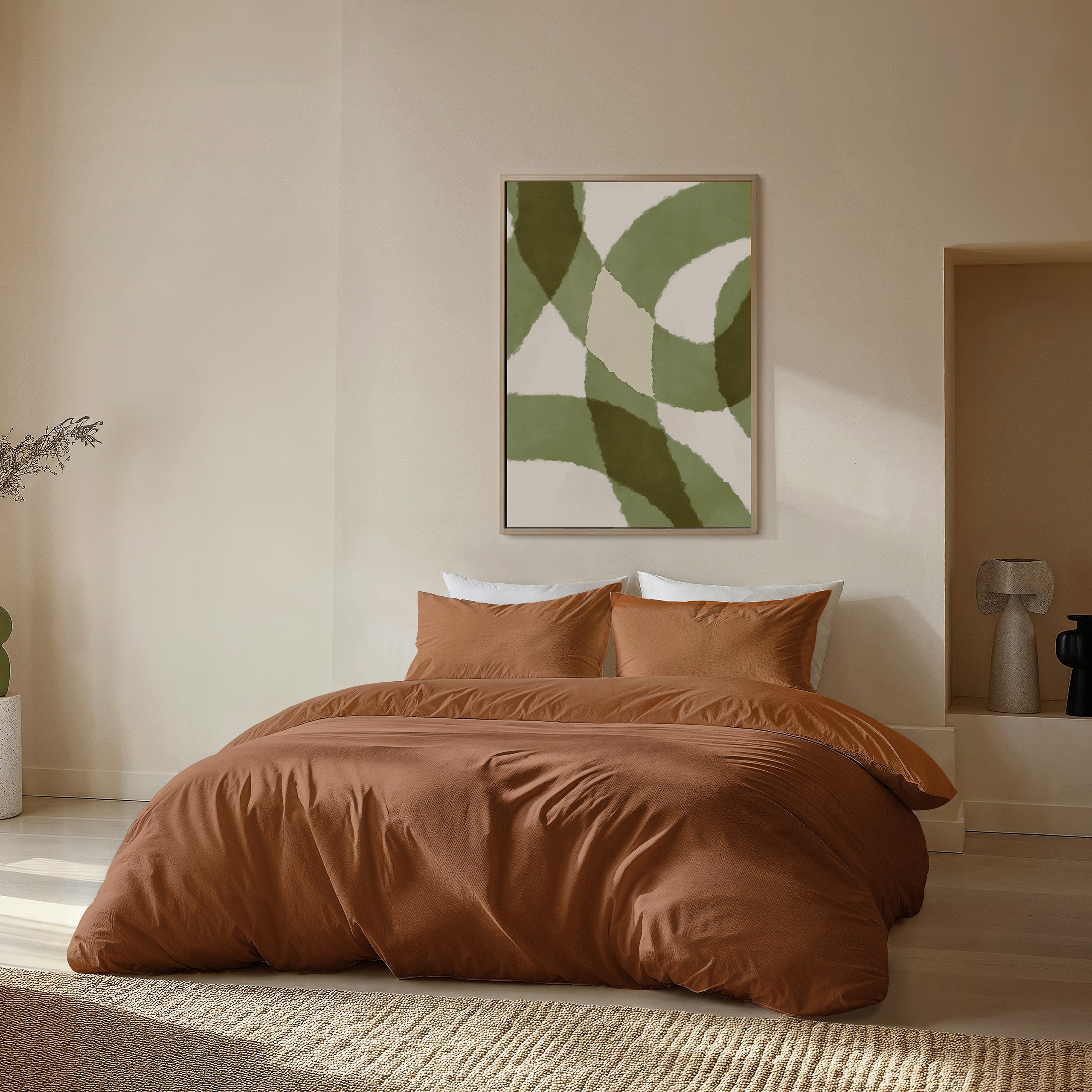 Byrklund - Dekbedovertrek Sleep Softly - Cognac