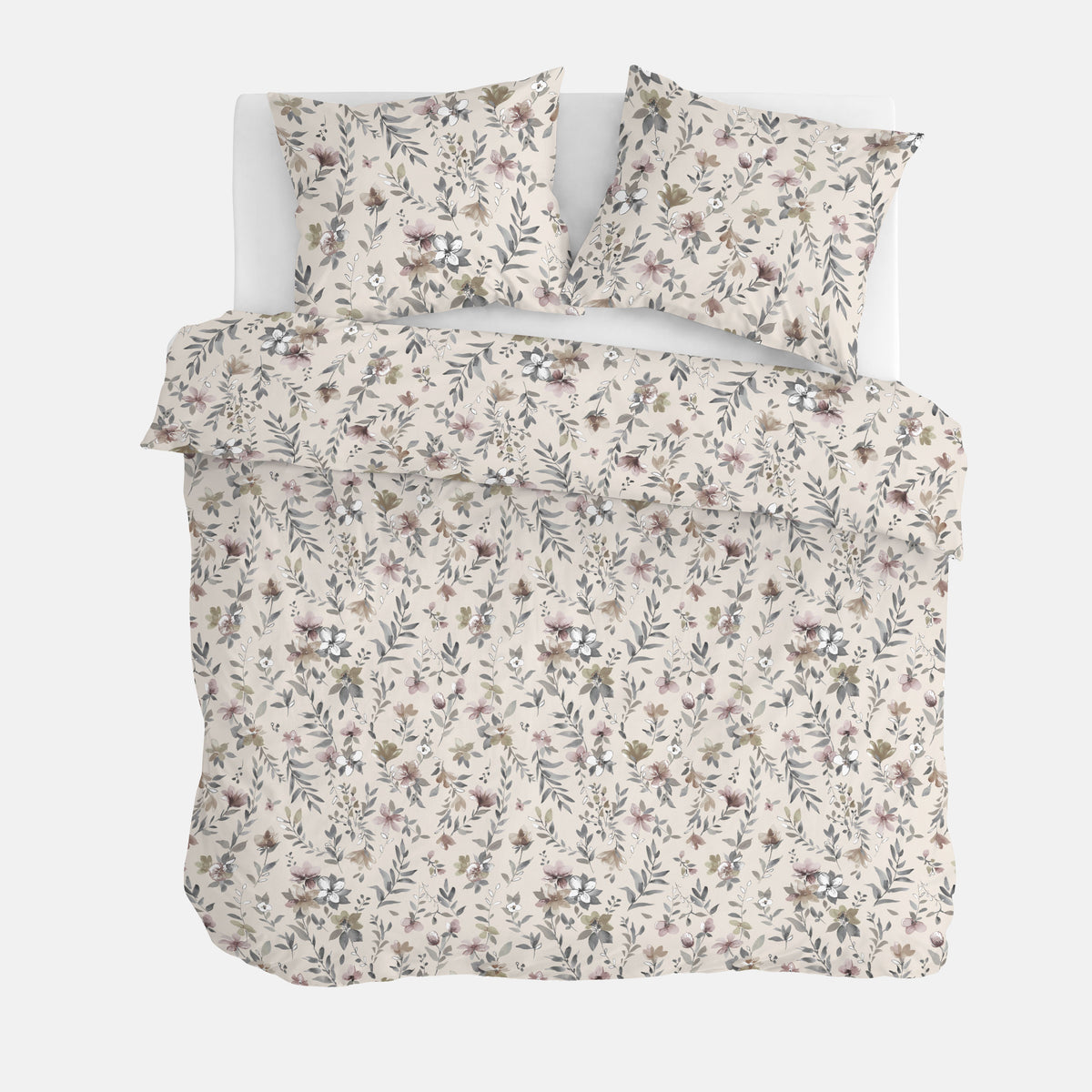 Cinderella - Dekbedovertrek Botanica Flanel - Beige