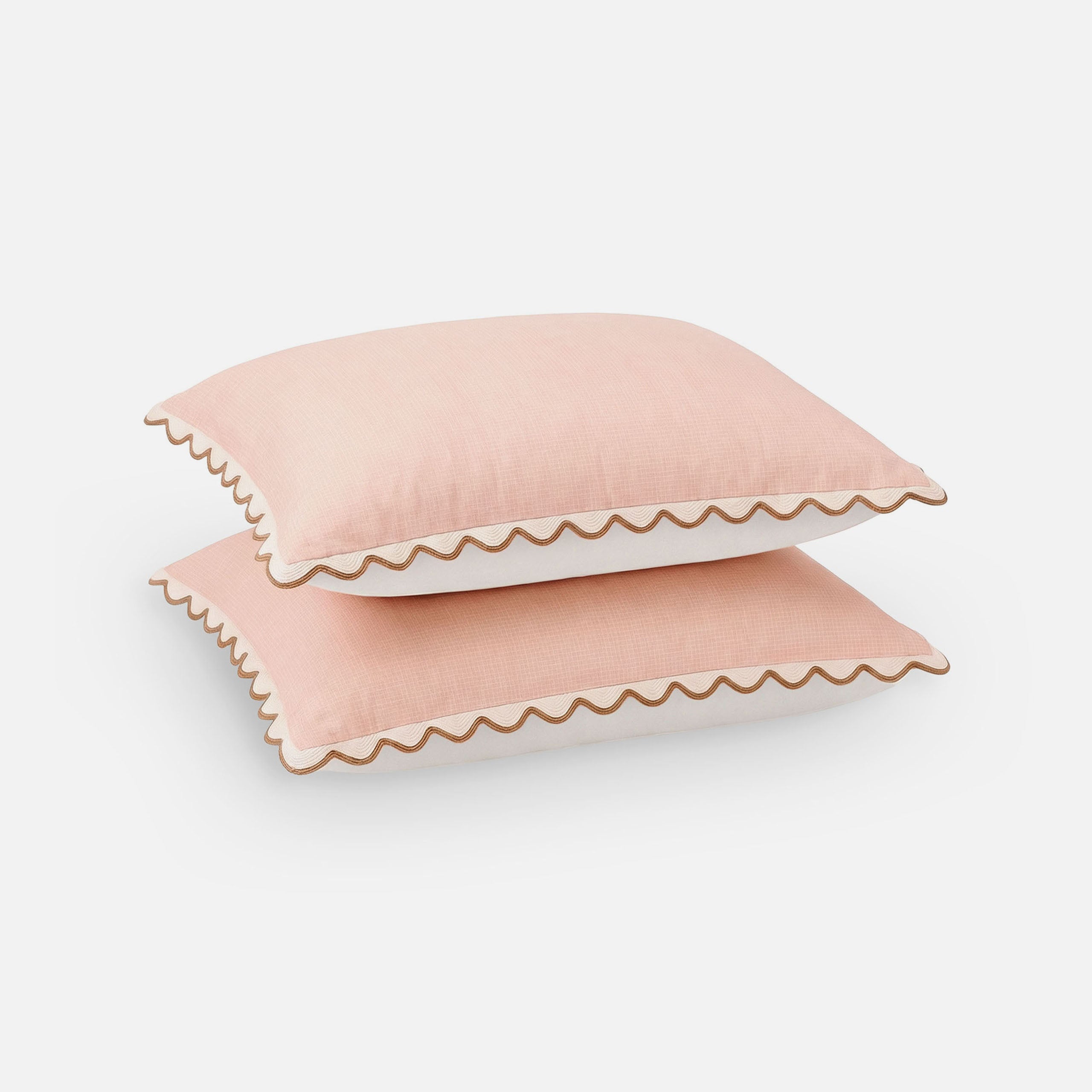 Kussensloop Sweet & Curvy Roze / Beige