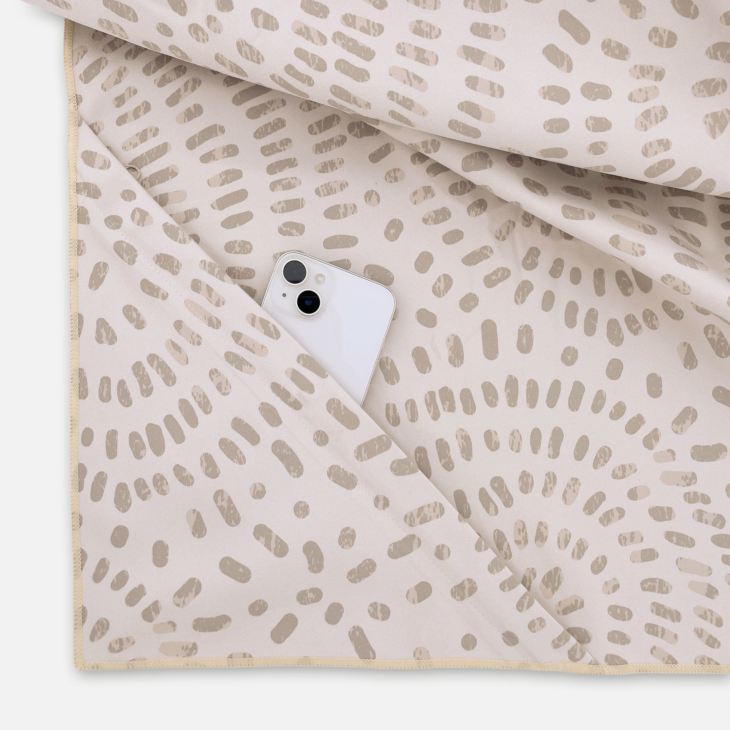 Walra Travel Strandlaken Crazy Crinkels Zand 100x180