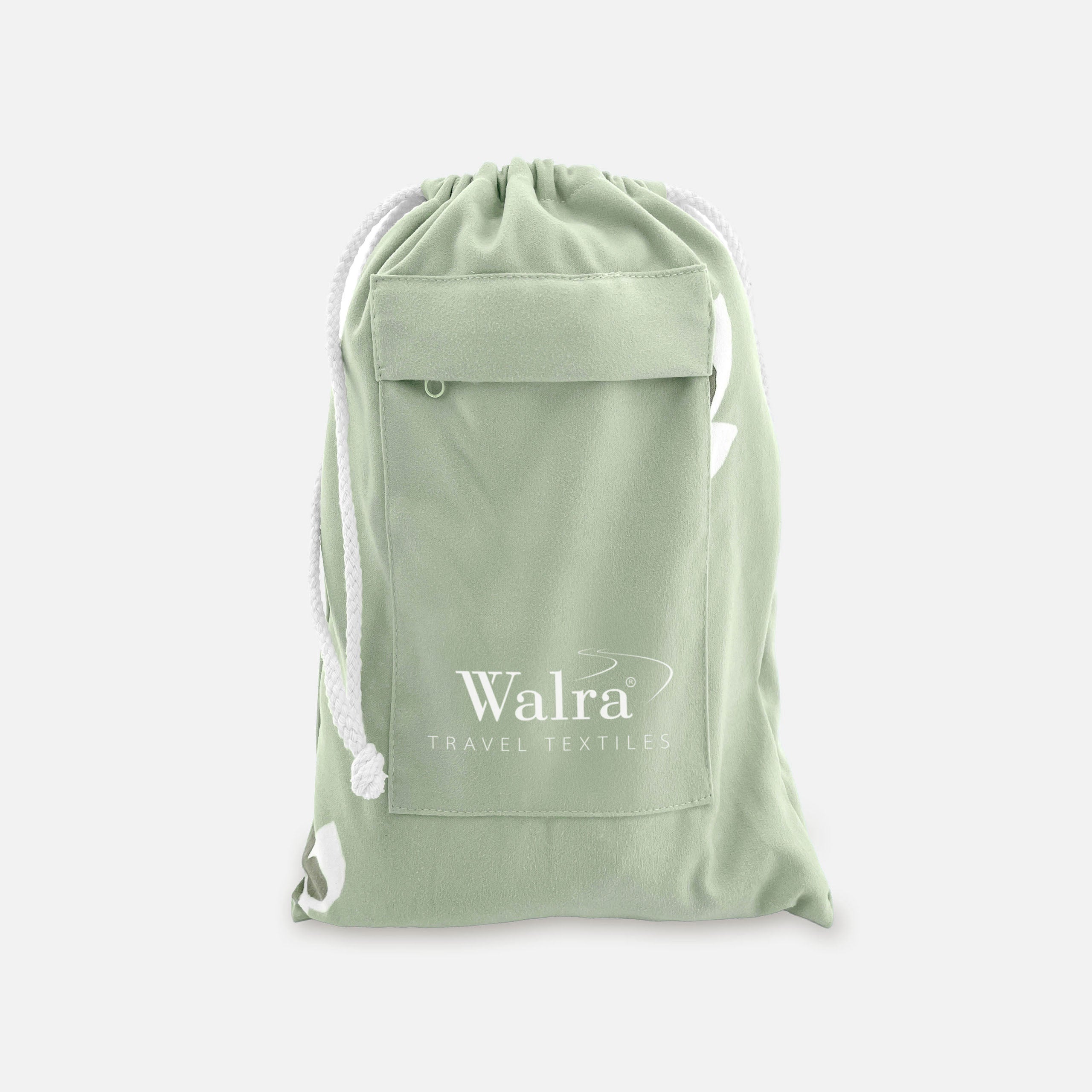 Walra Travel Strandlaken Glossy Grapevine Groen 100x180