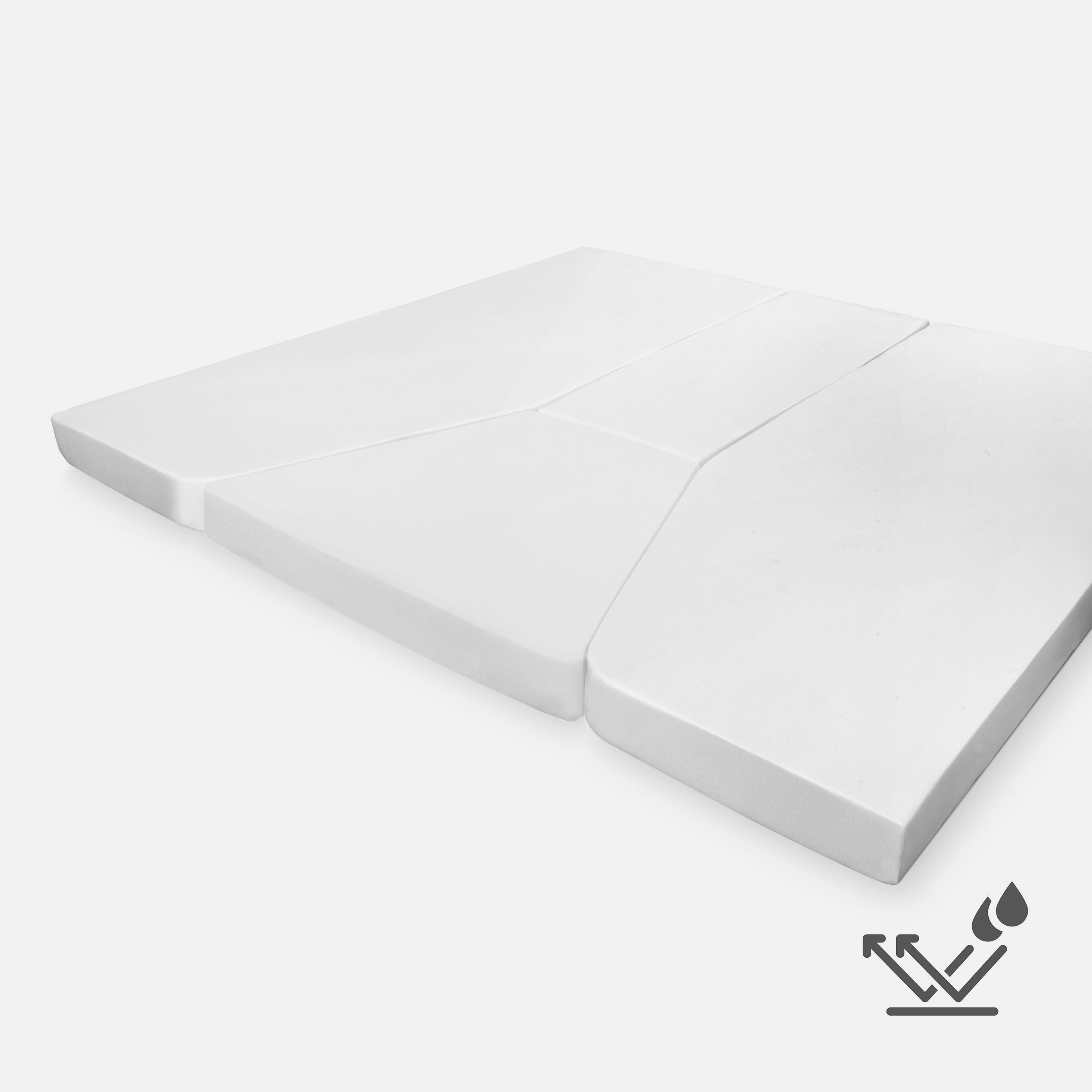 Walra Travel Matrasbeschermer Waterproof 4-delige set Wit