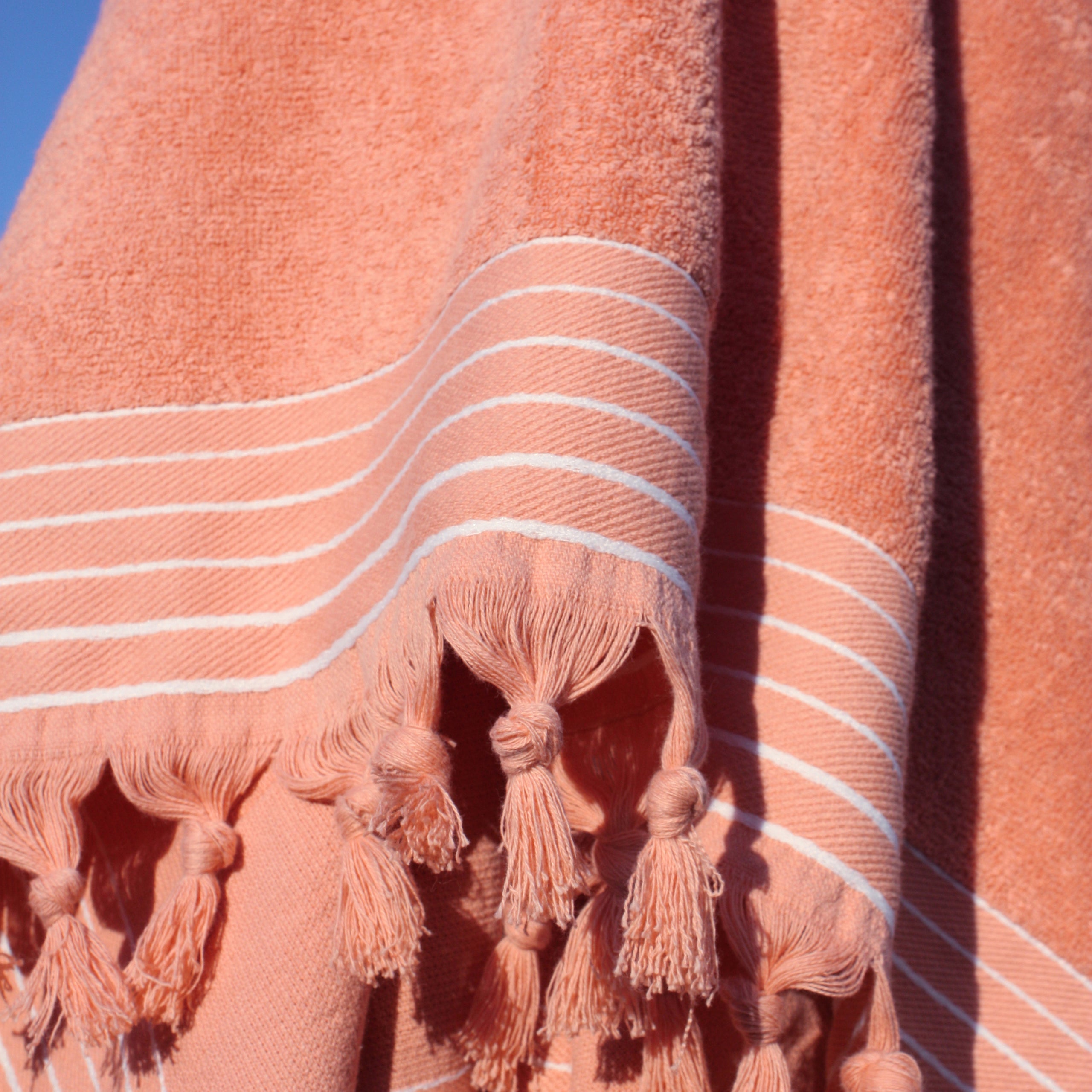 Hamamdoek Remade Cotton Koraal 200x200