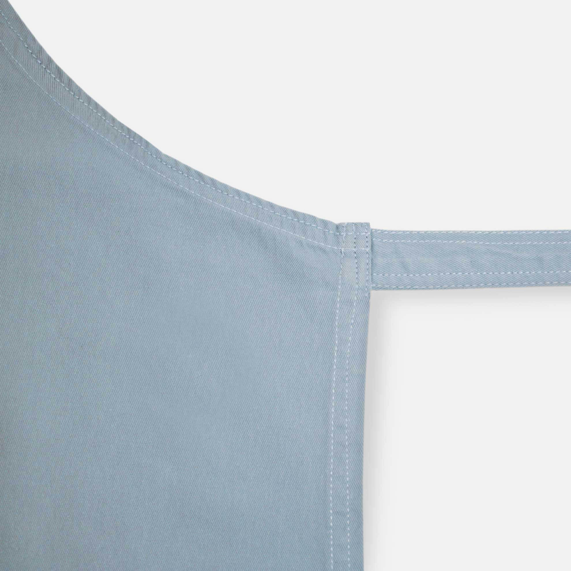 Keukenschort Cook with Happiness Jeans Blauw 75x90