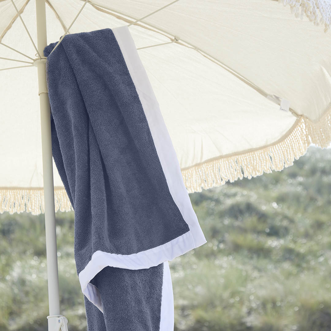 Strandlaken Italian Donker Blauw 100x180