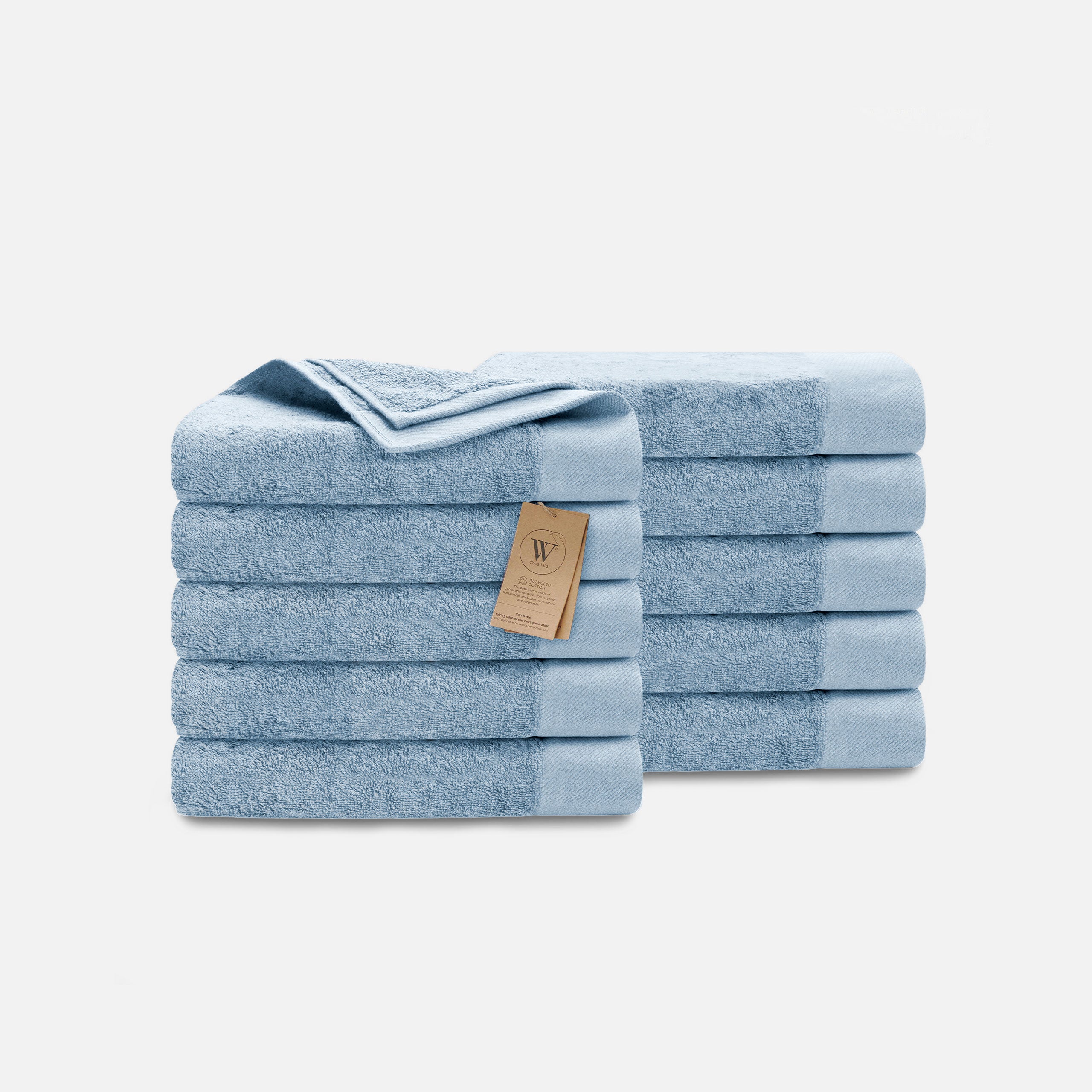Handdoekset Remade Cotton 50x100 set van 10 stuks
