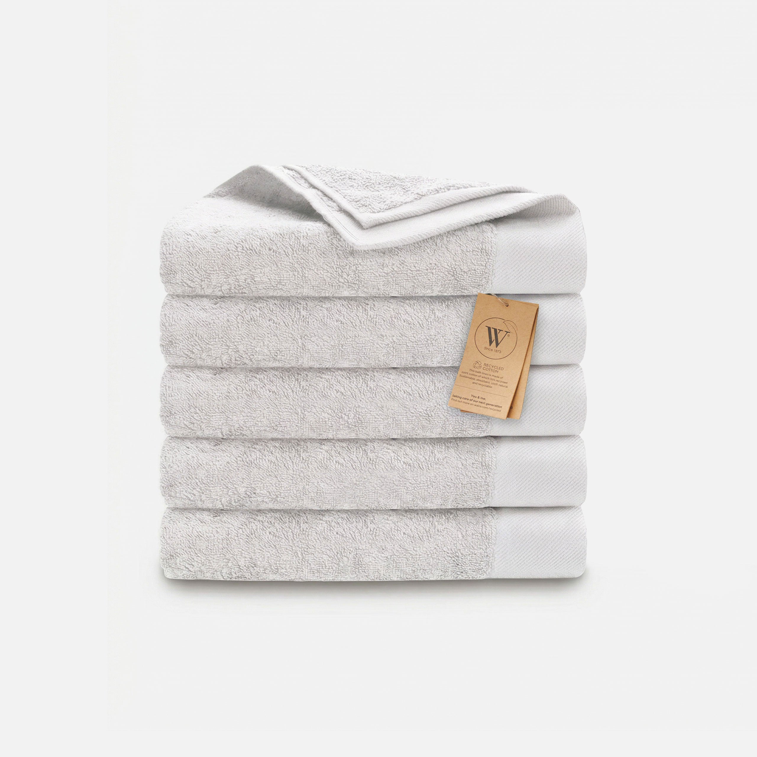 Handdoekset Remade Cotton 50x100 set van 5