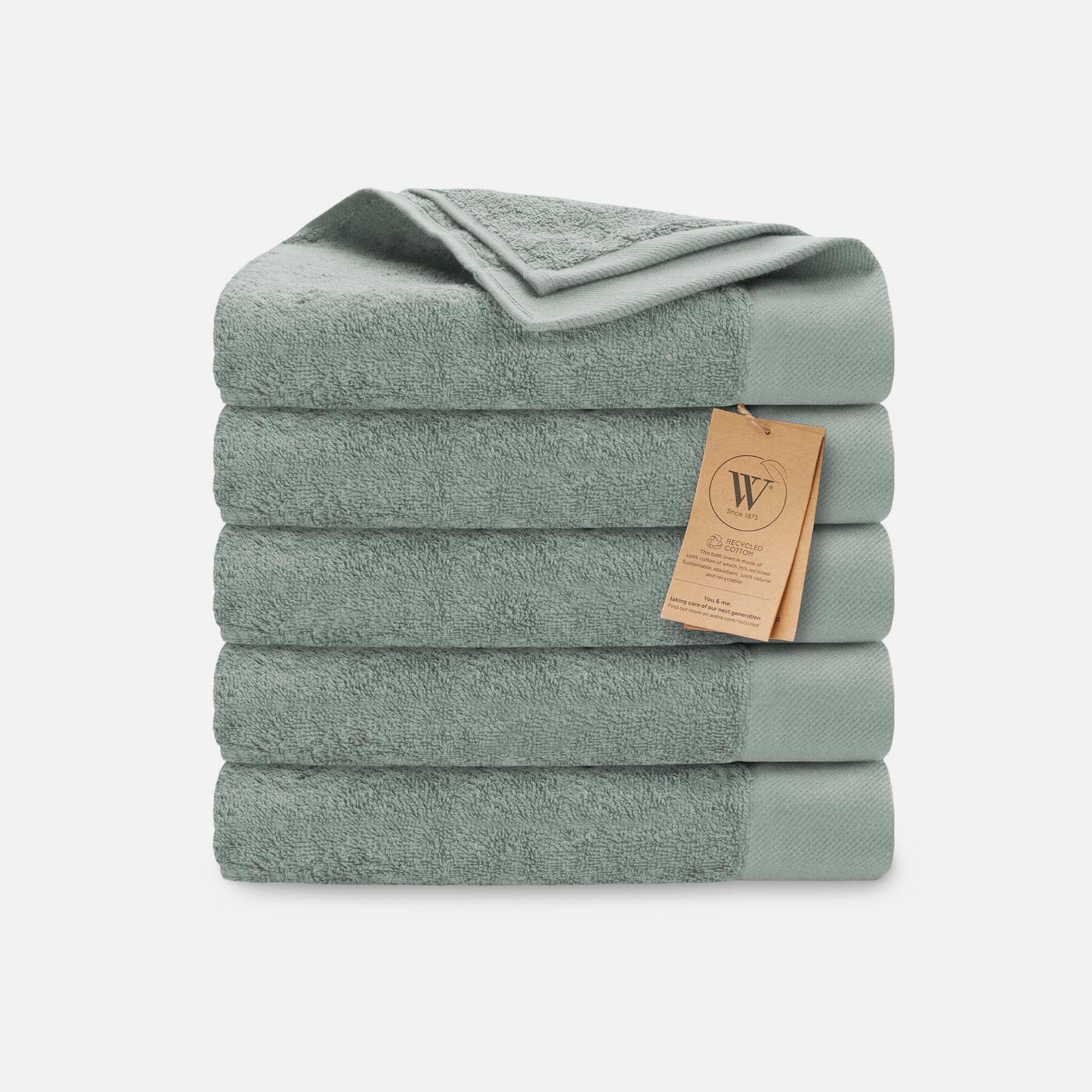 Handdoekset Remade Cotton 50x100 set van 5 stuks