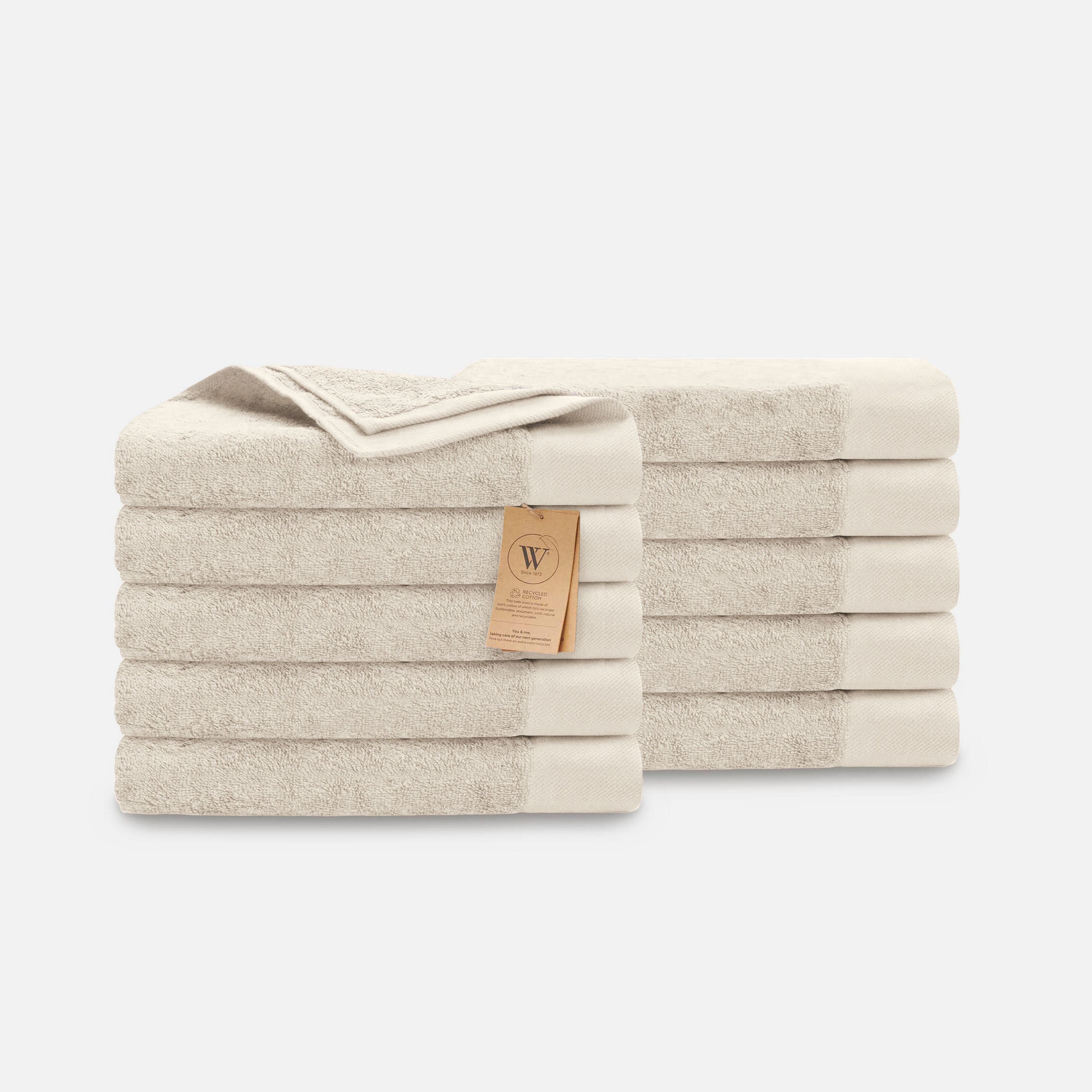 Handdoekset Remade Cotton 70x140 set van 10 stuks