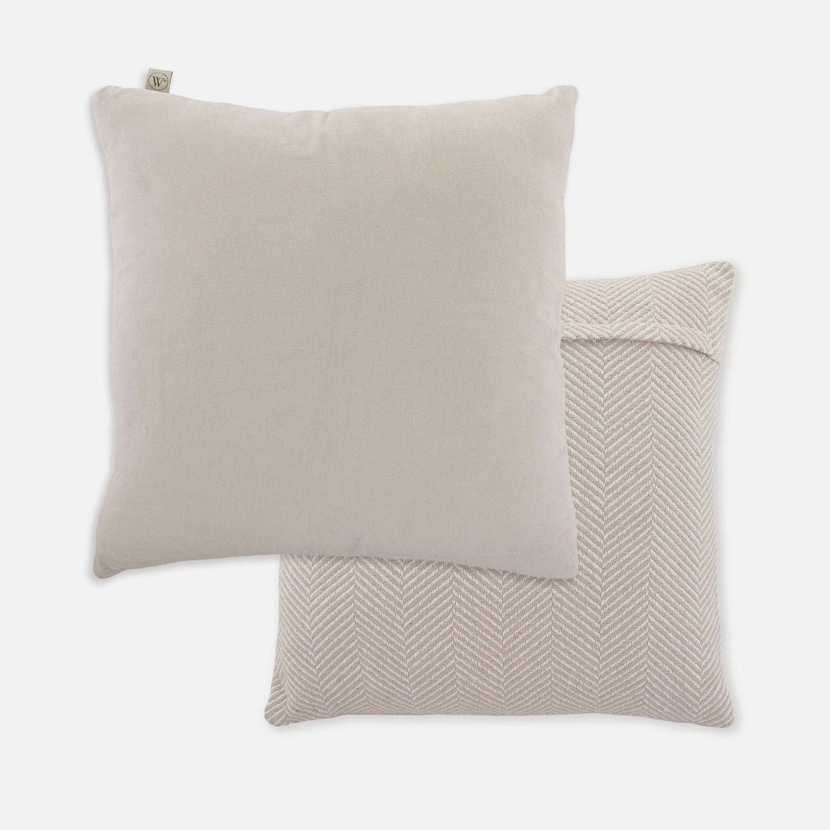 Walra - Sierkussen Soft Chevron - Zand