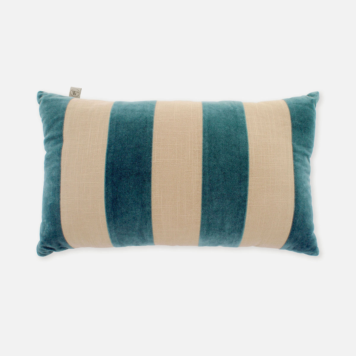 Walra - Sierkussen Velvet Stripes - Bruin