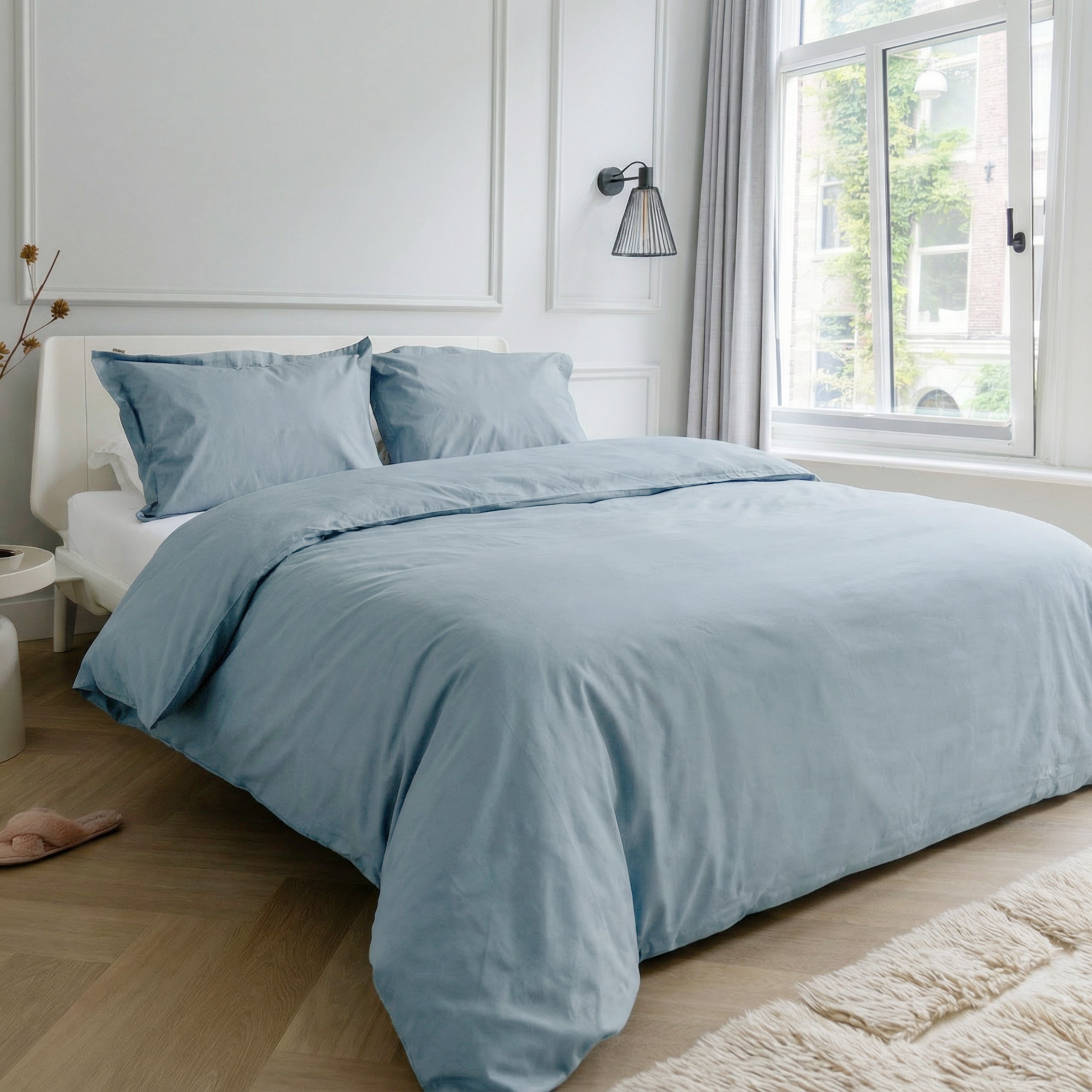 Dekbedovertrek Forever Cotton Zeeblauw