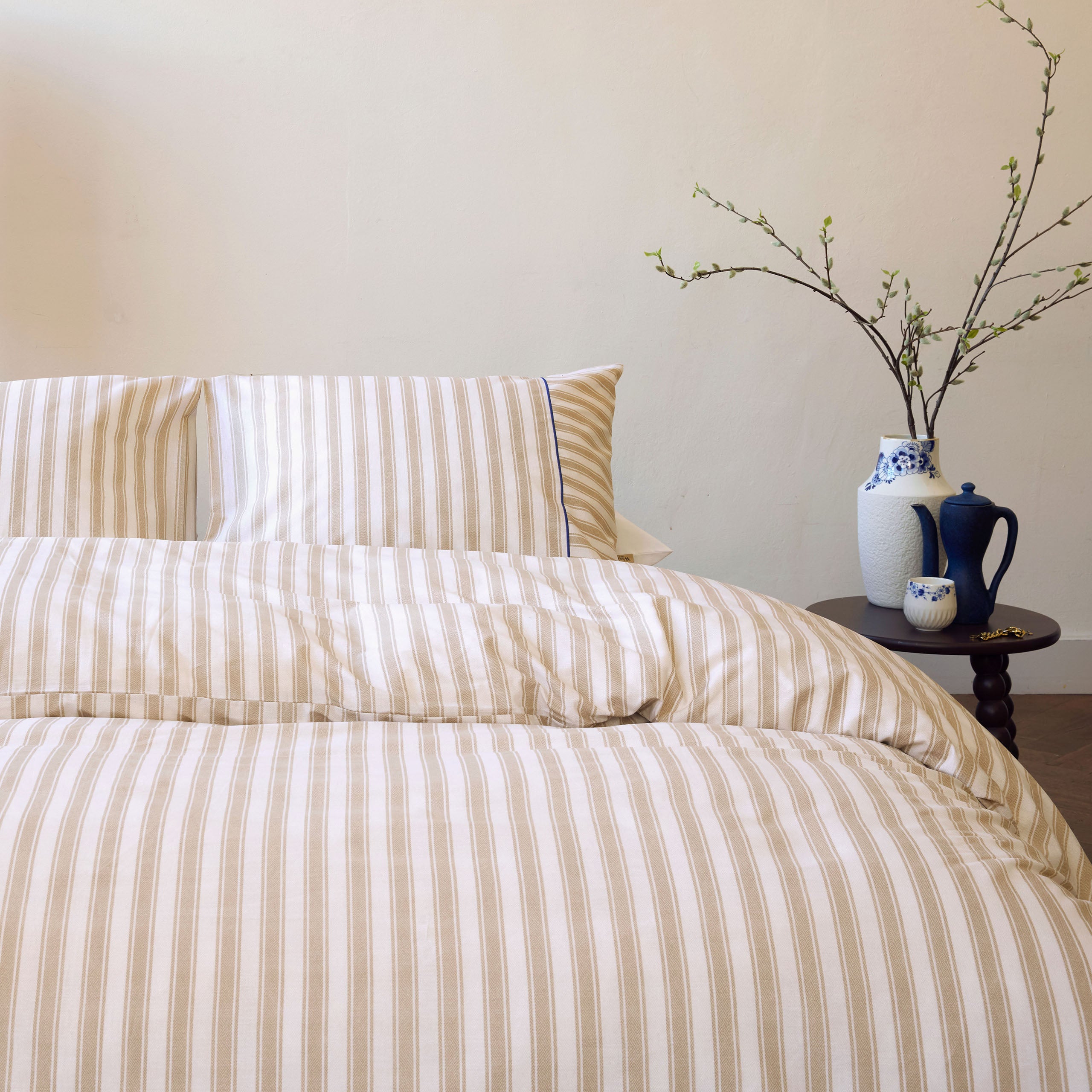 Dekbedovertrek Refined Lines Zand