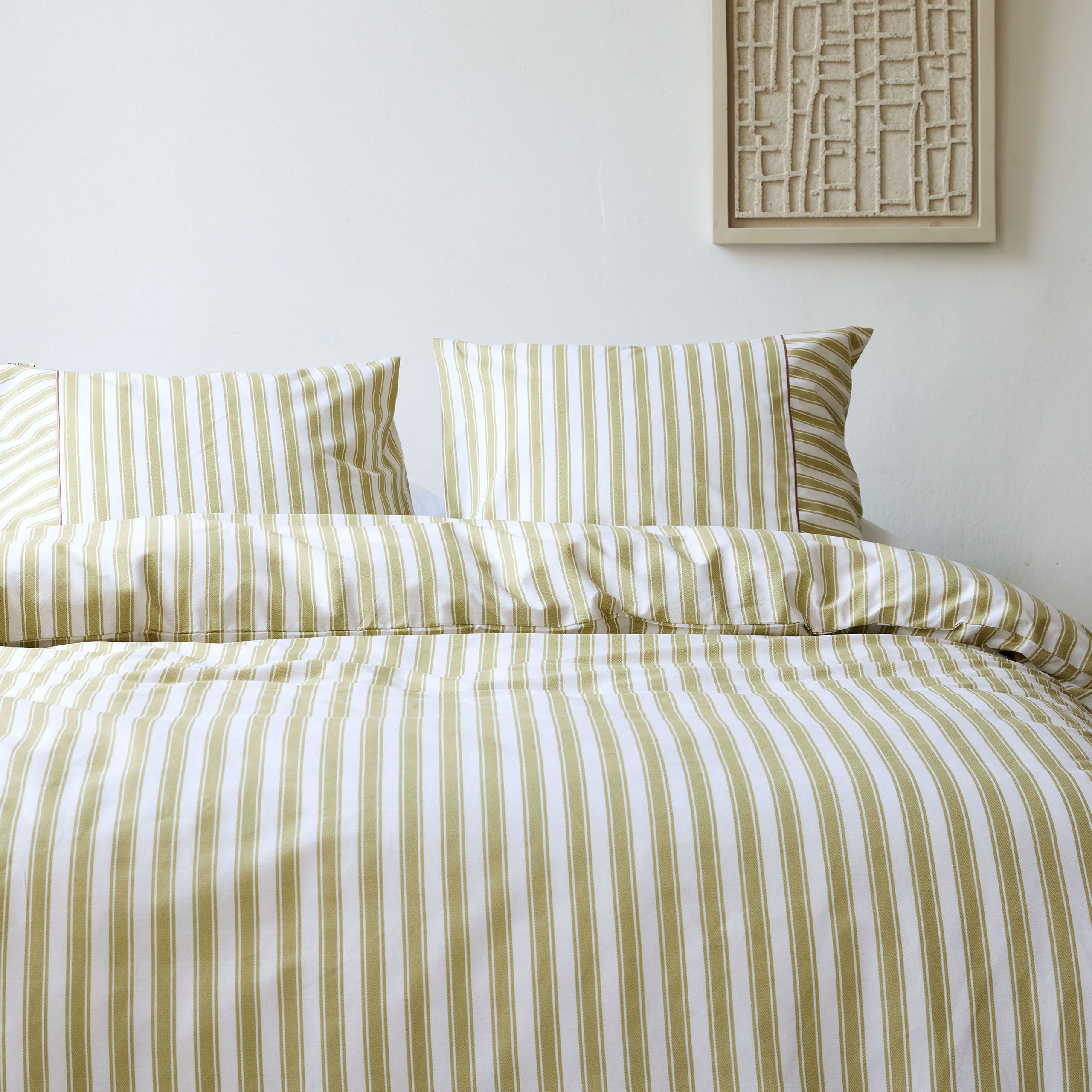 Dekbedovertrek Refined Lines Groen