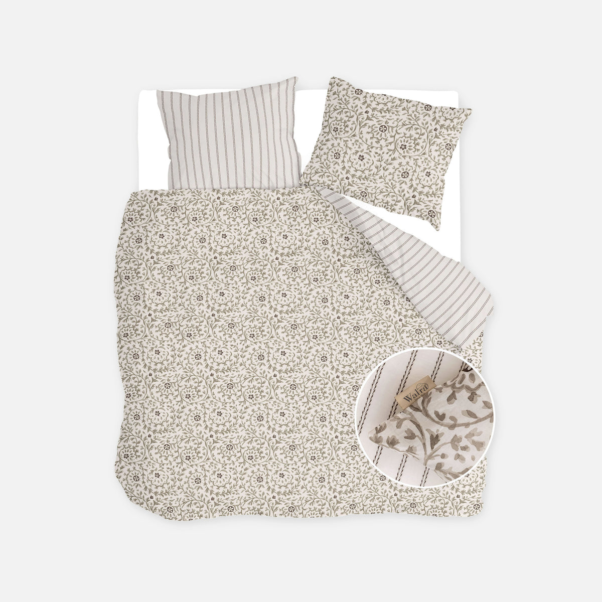 Dekbedovertrek Brush & Bloom Zand