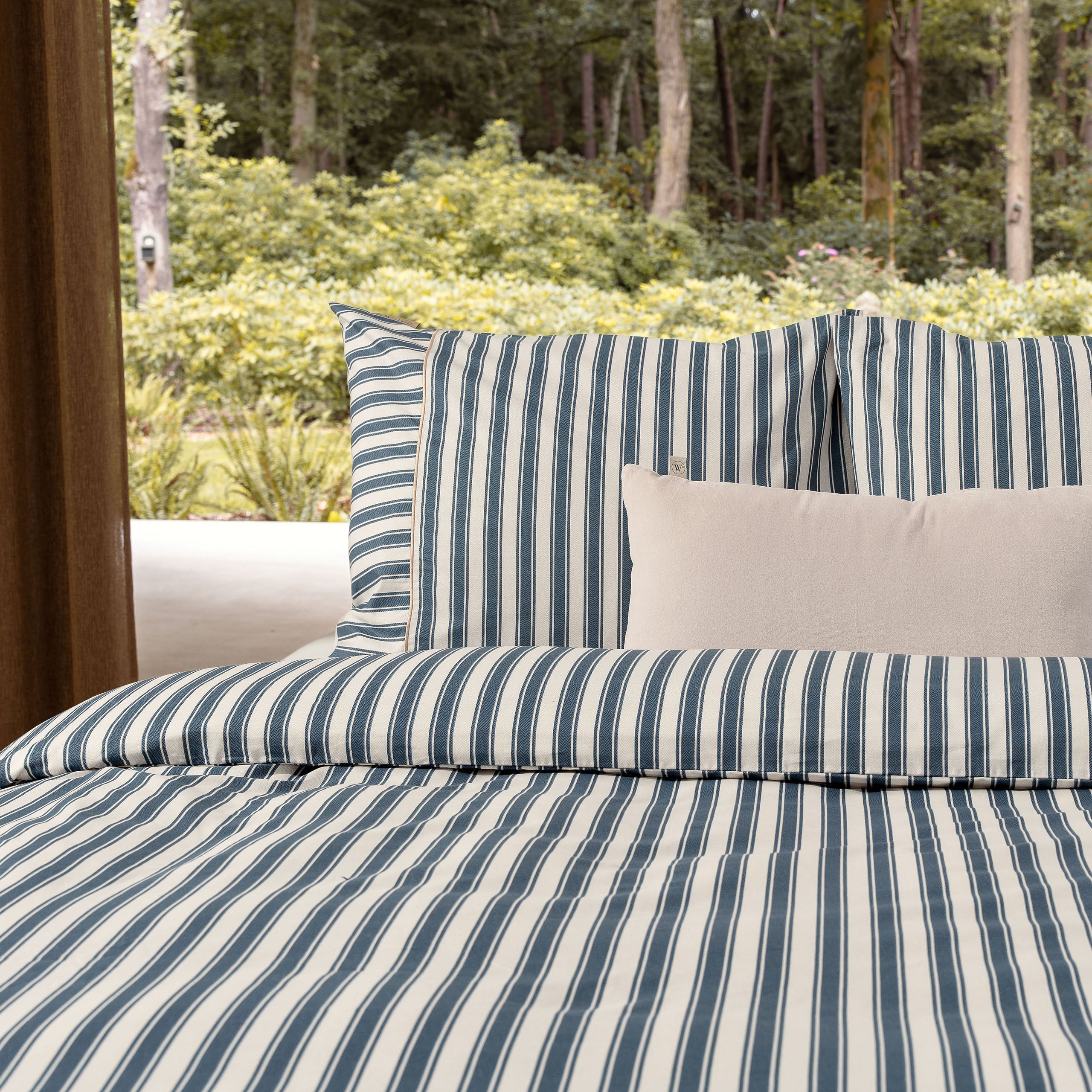 Dekbedovertrek Refined Lines Blauw