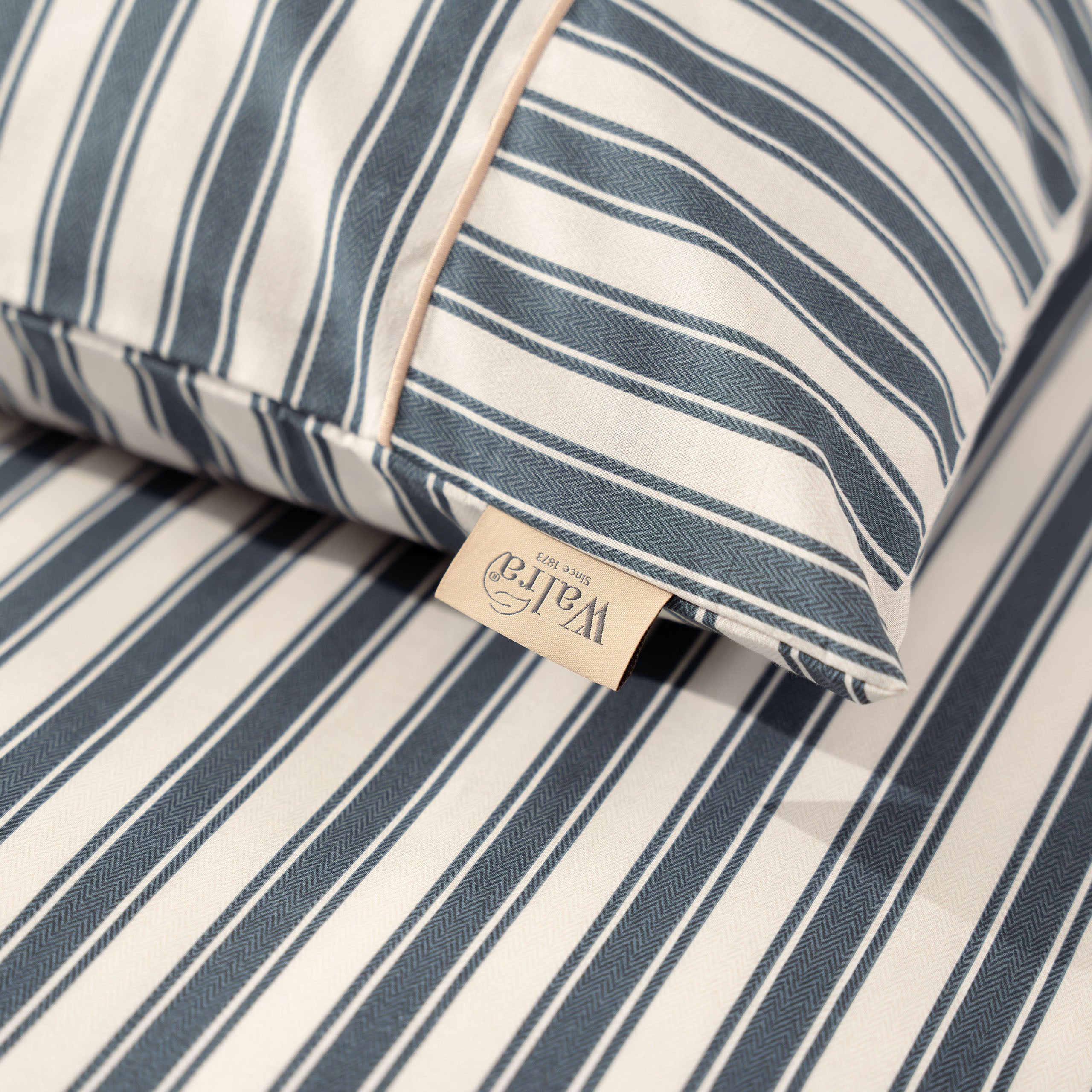 Dekbedovertrek Refined Lines Blauw