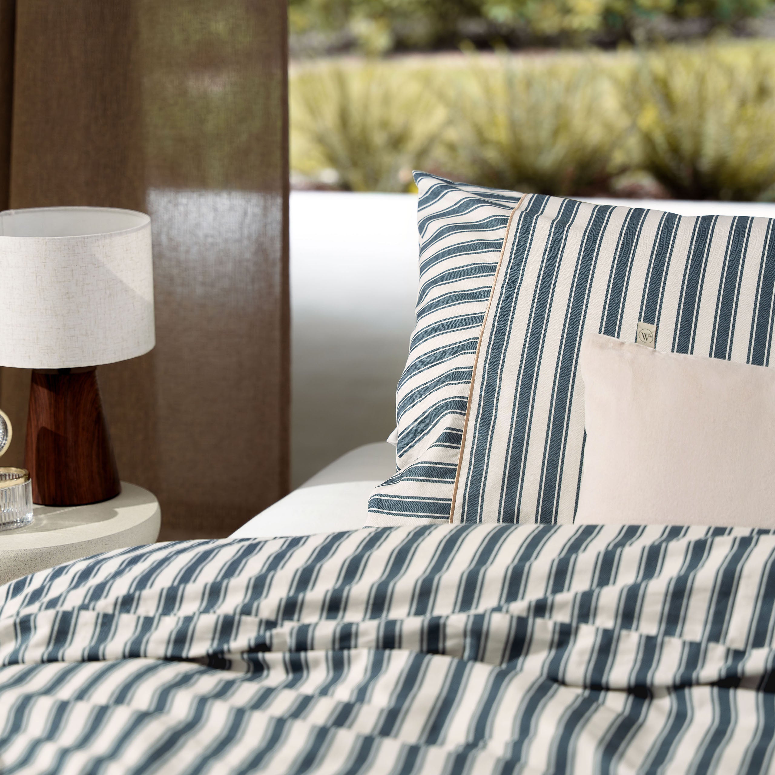 Dekbedovertrek Refined Lines Blauw