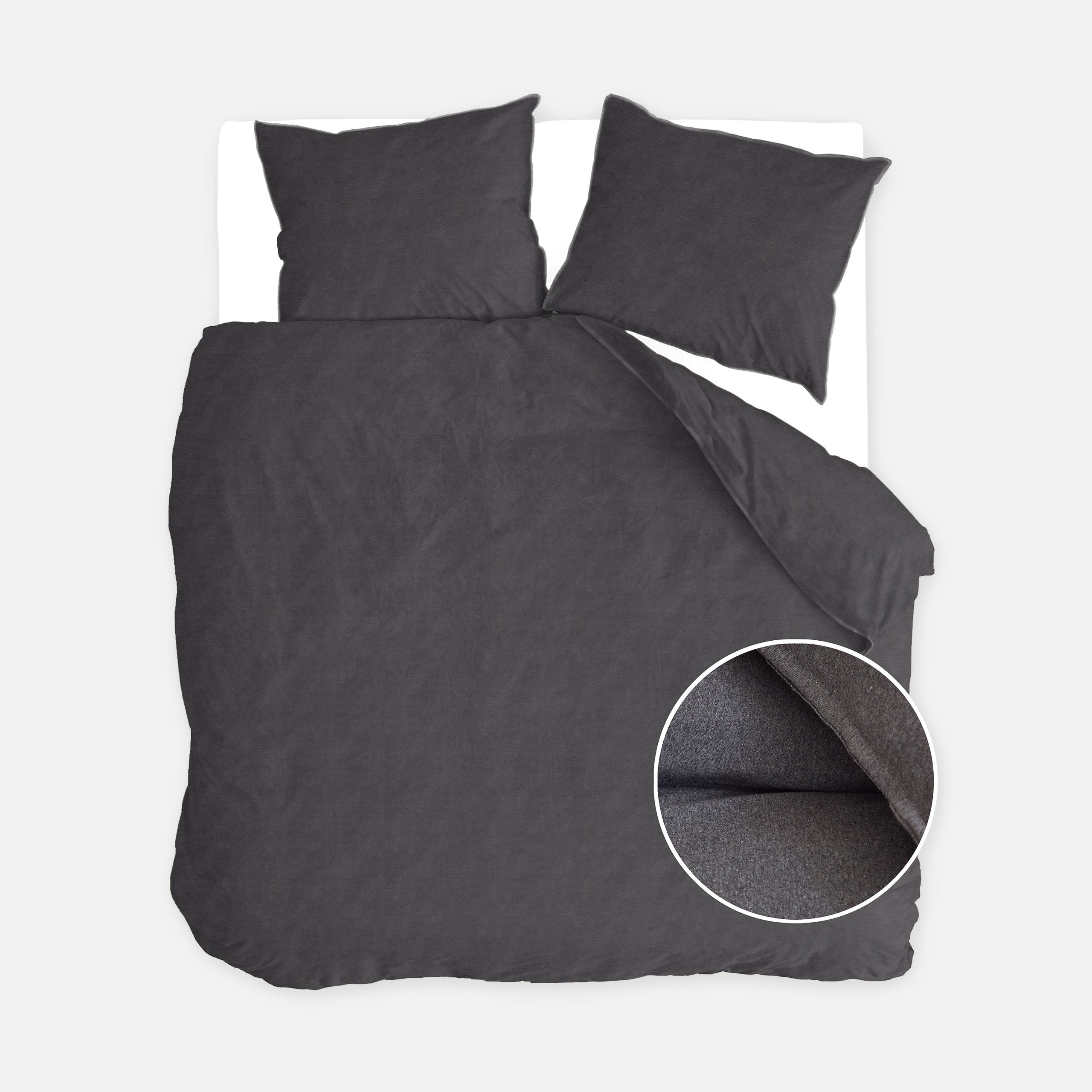 Dekbedovertrek Soft Comfort Antraciet