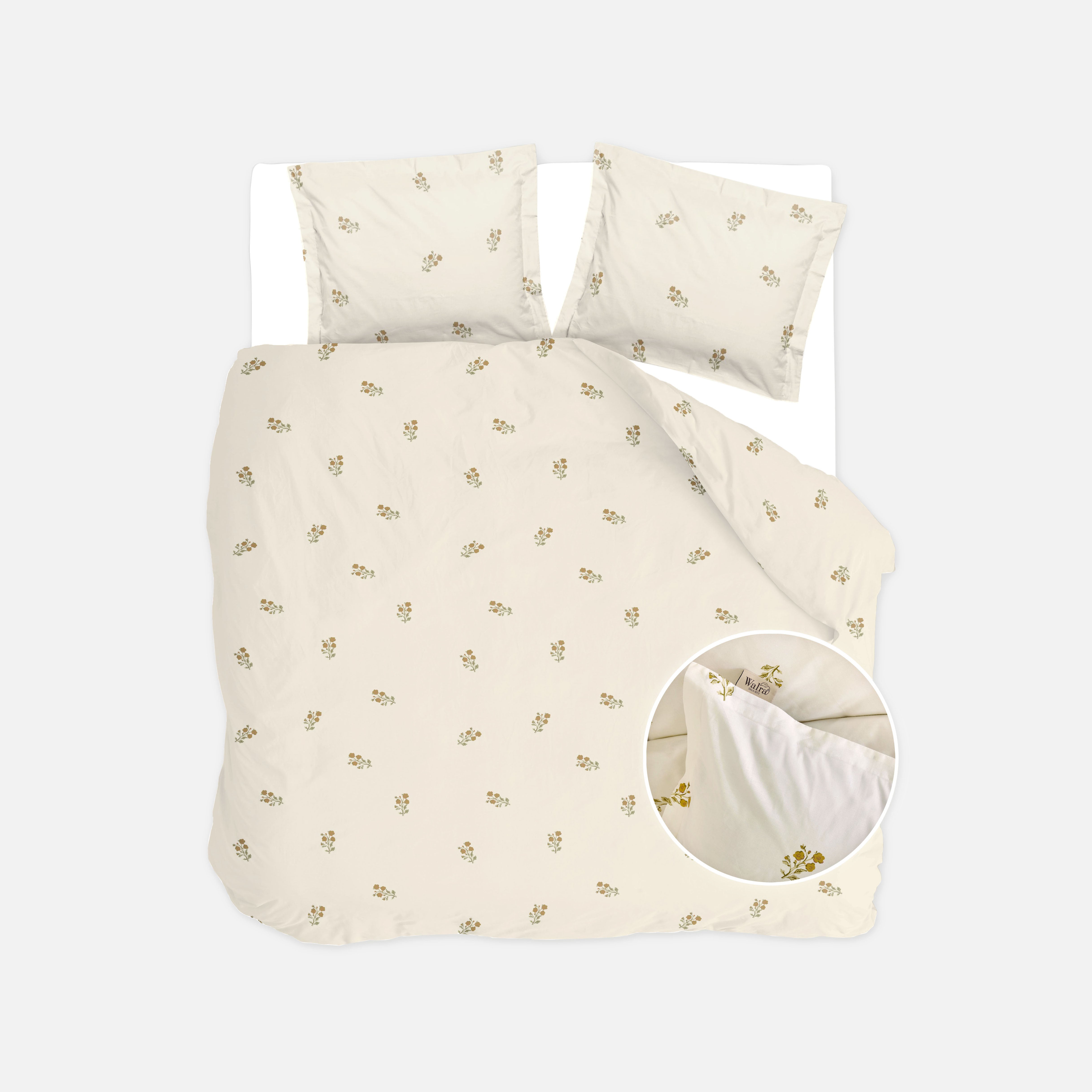 Dekbedovertrek Sunset Blossom Off White