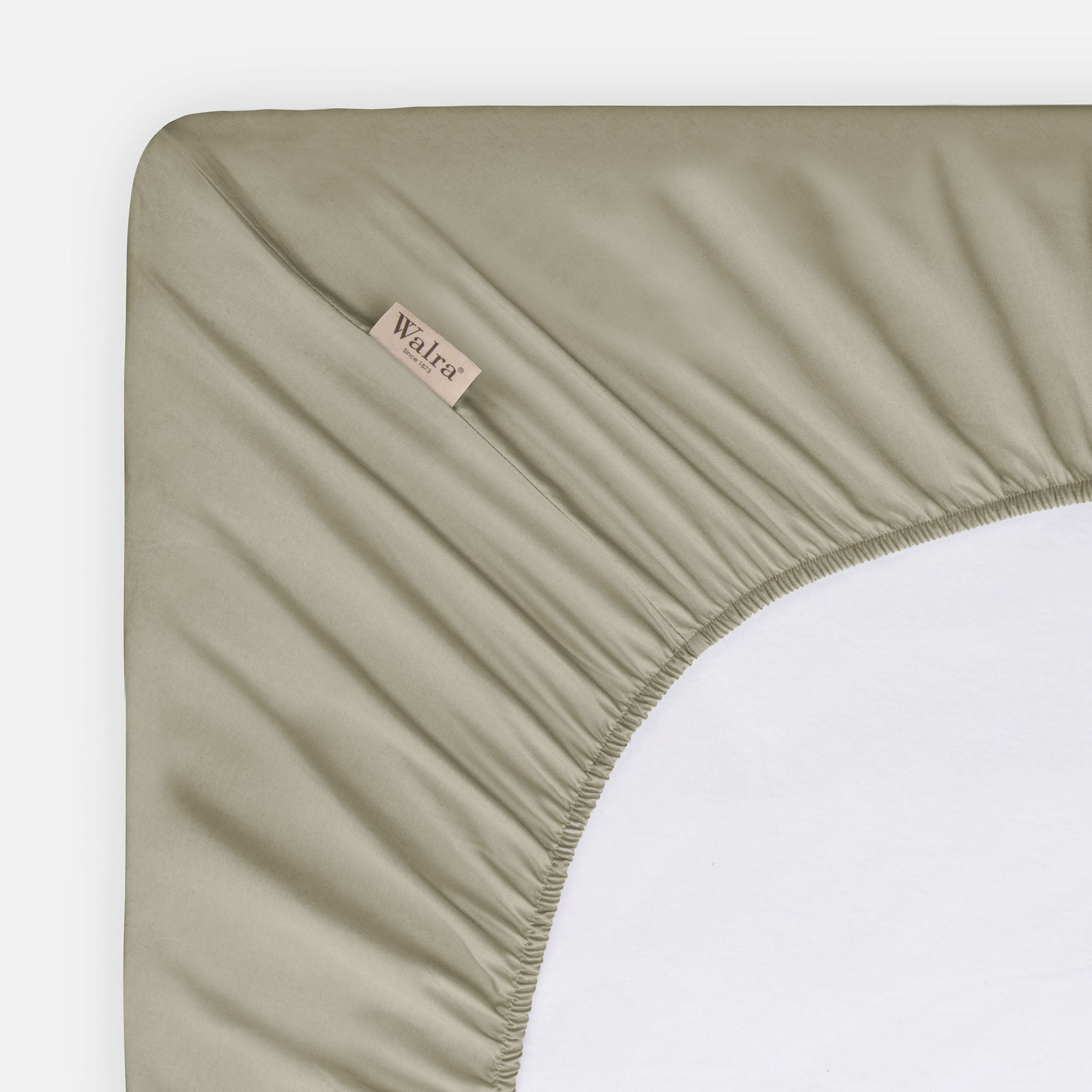 Hoeslaken Crispy Cotton Groen