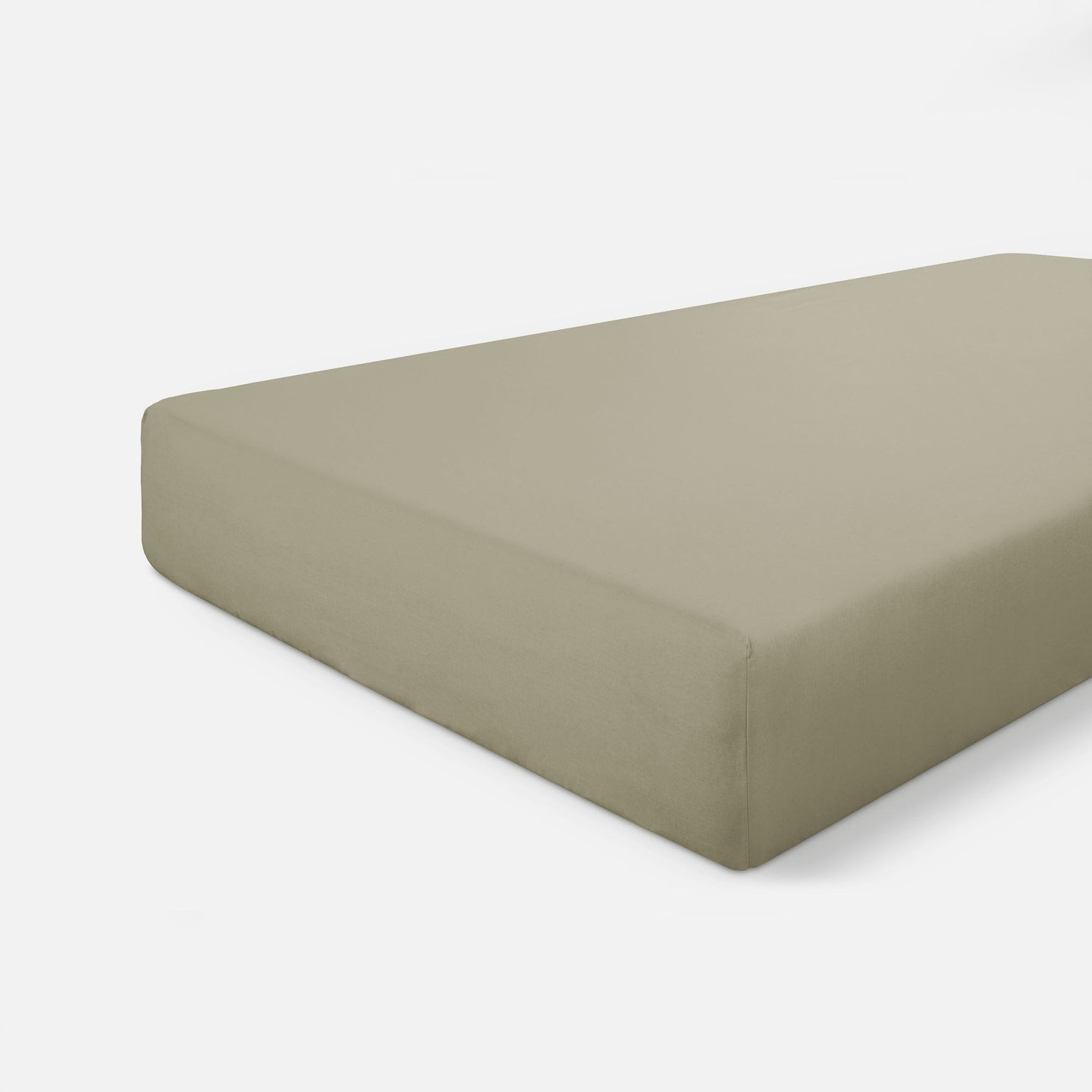 Hoeslaken Crispy Cotton Groen