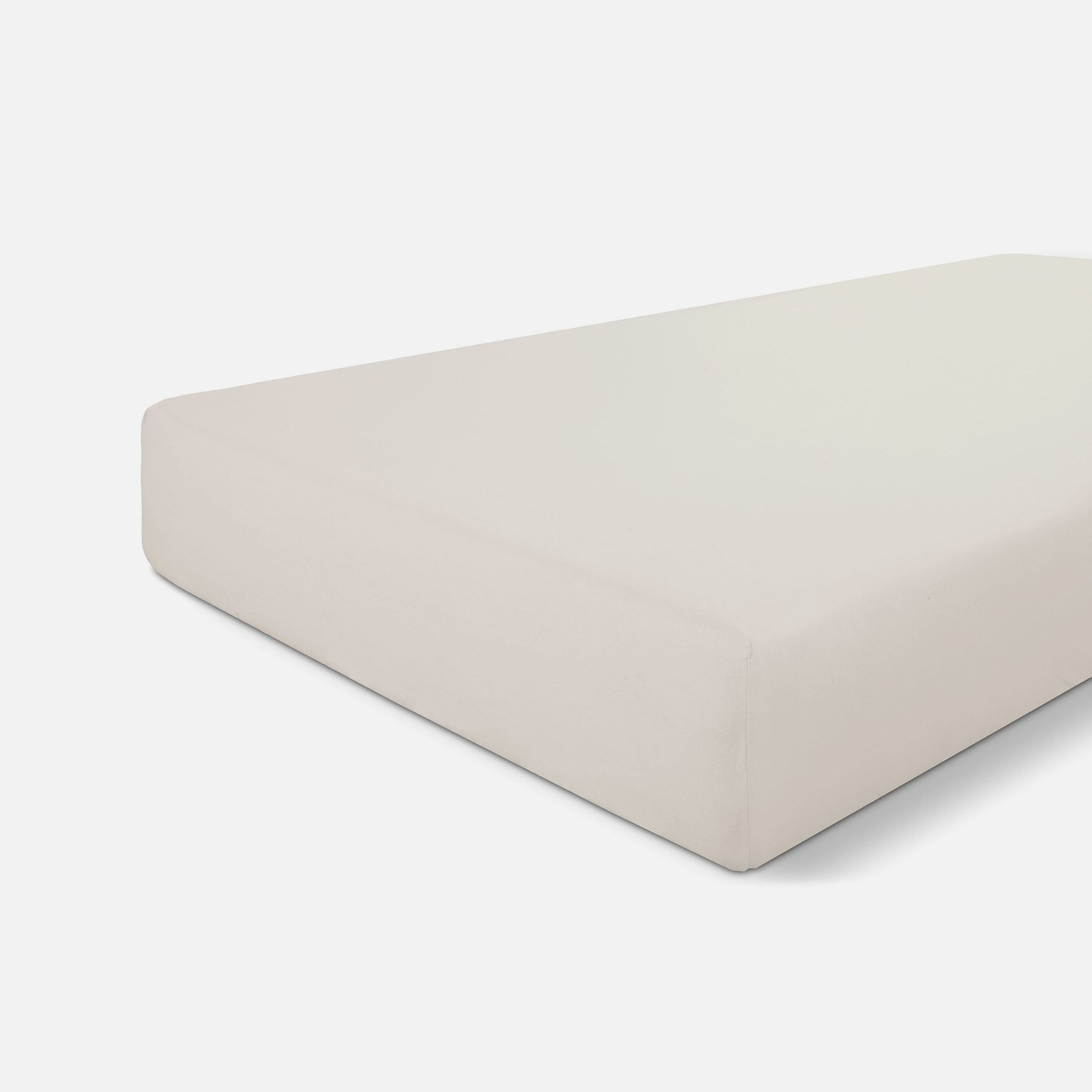 Hoeslaken Crispy Cotton Off White