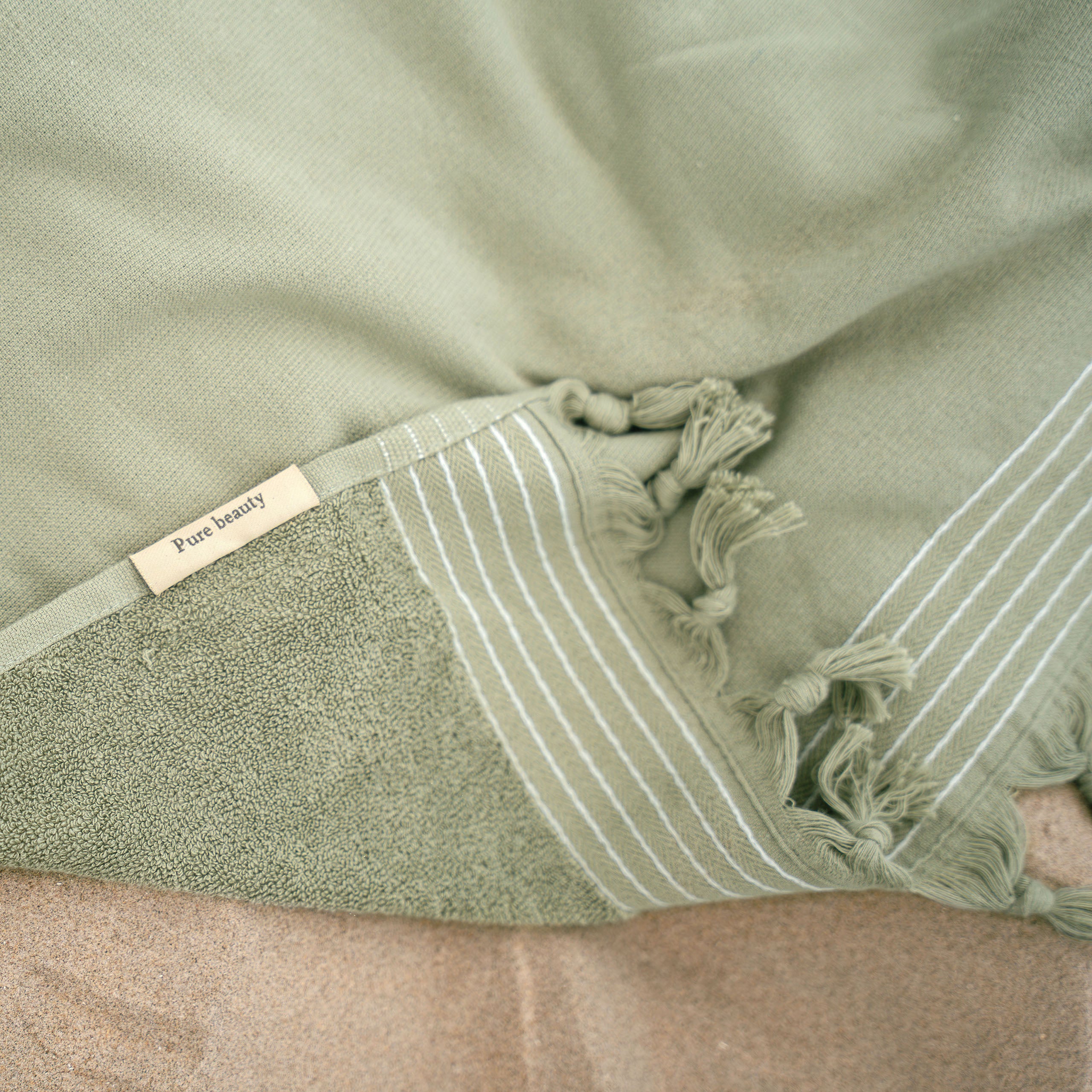 Hamamdoek Soft Cotton Groen 100x180