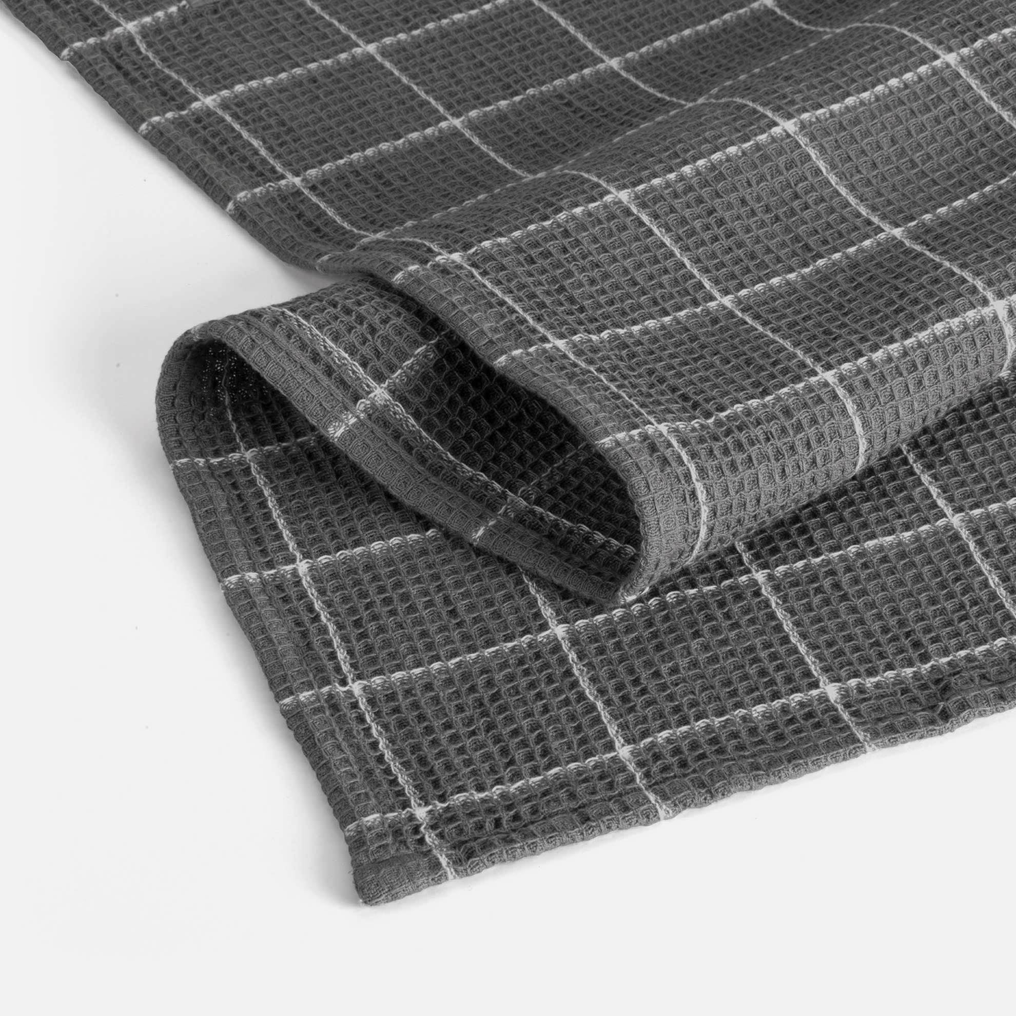 Keukenset Dry w. Cubes Uni, Stripes & Blocks Off Black 3x 50x70