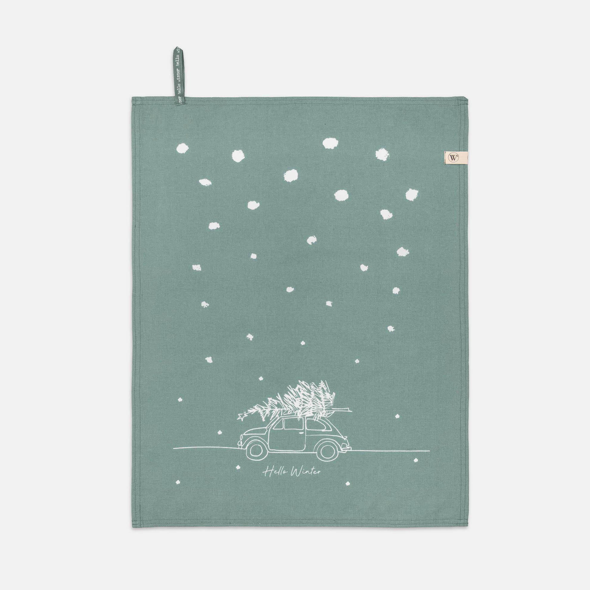 Keukenset Hello Winter Jade 3x 50x70