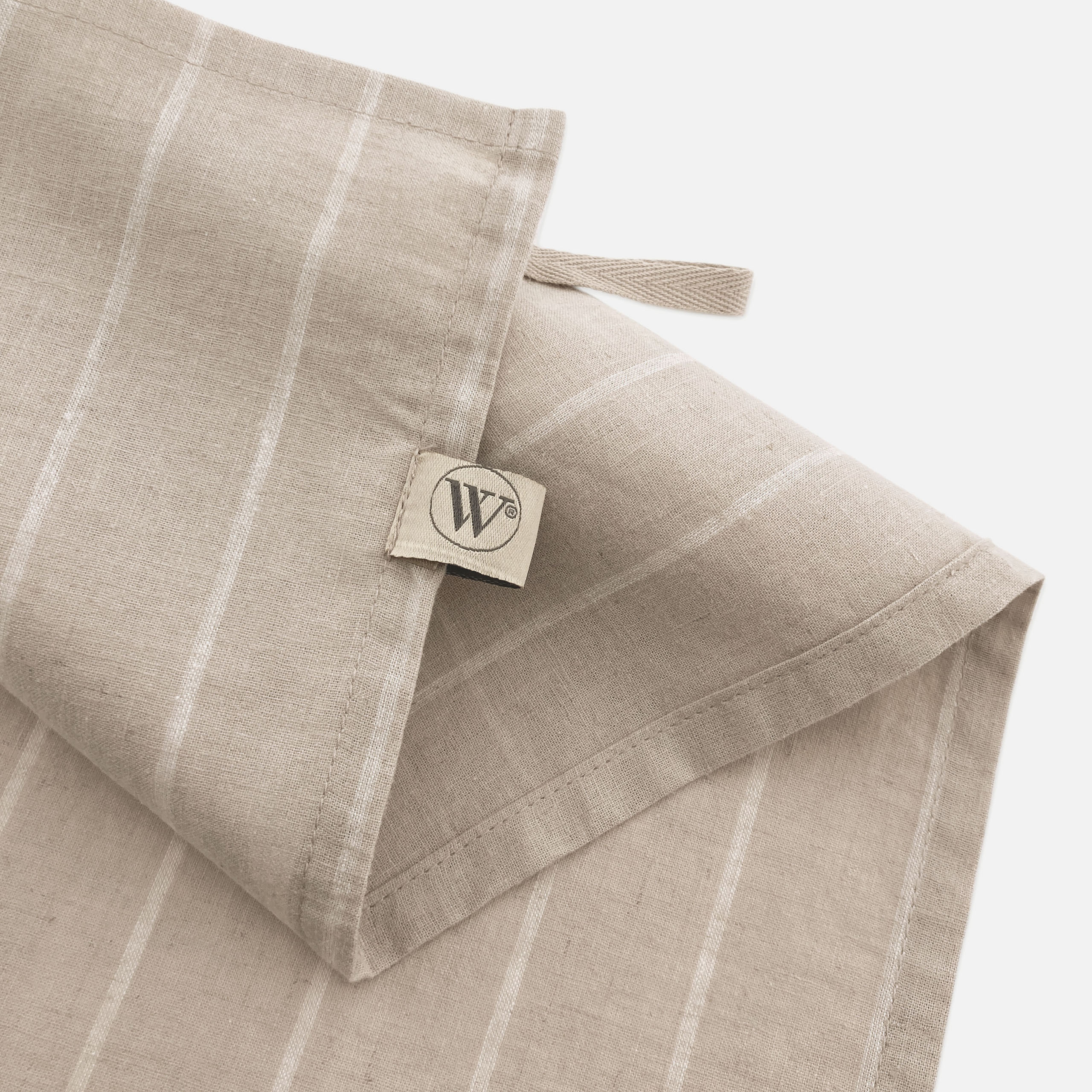Keukenset Lovely Linen Naturel 3x 50x70