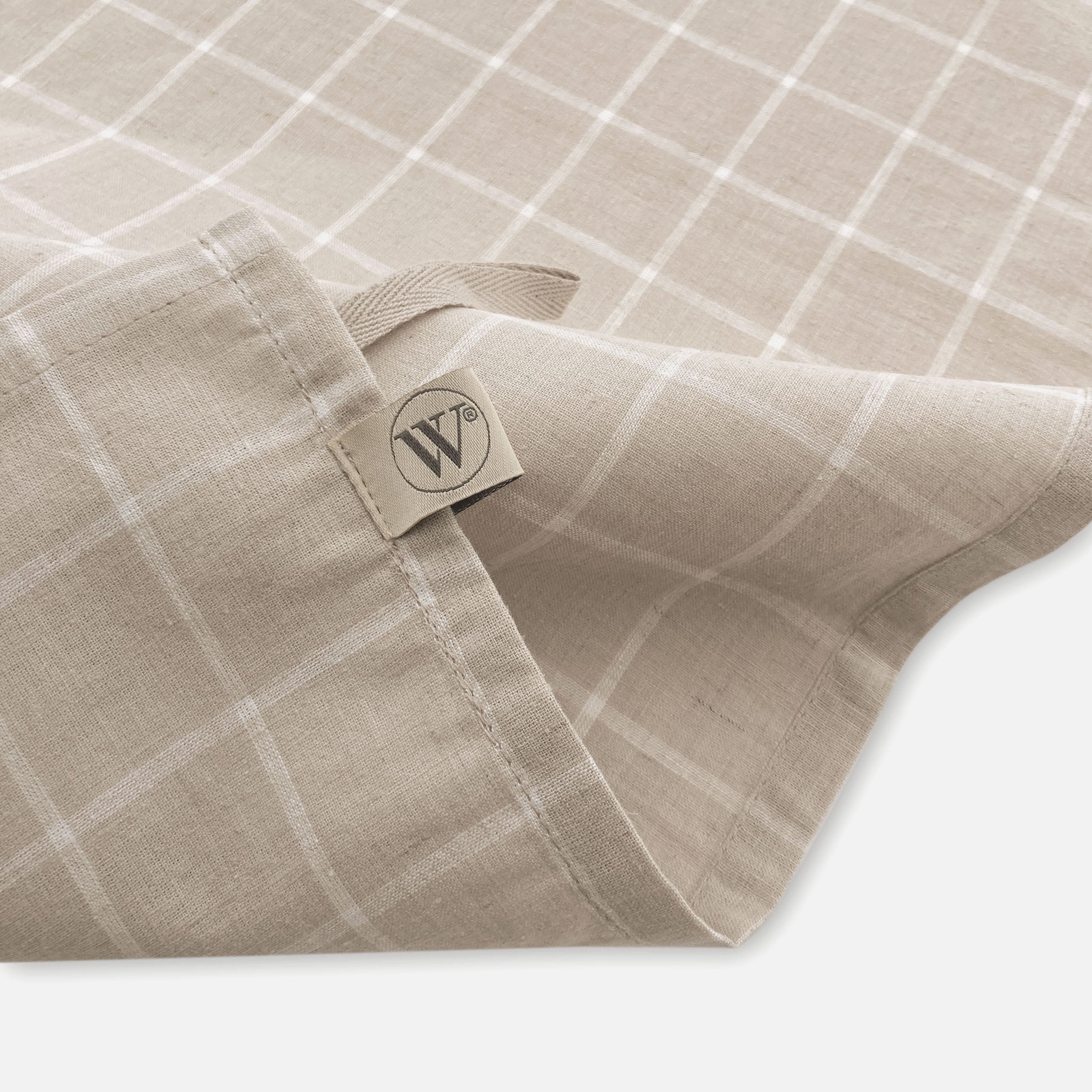 Keukenset Lovely Linen Naturel 3x 50x70