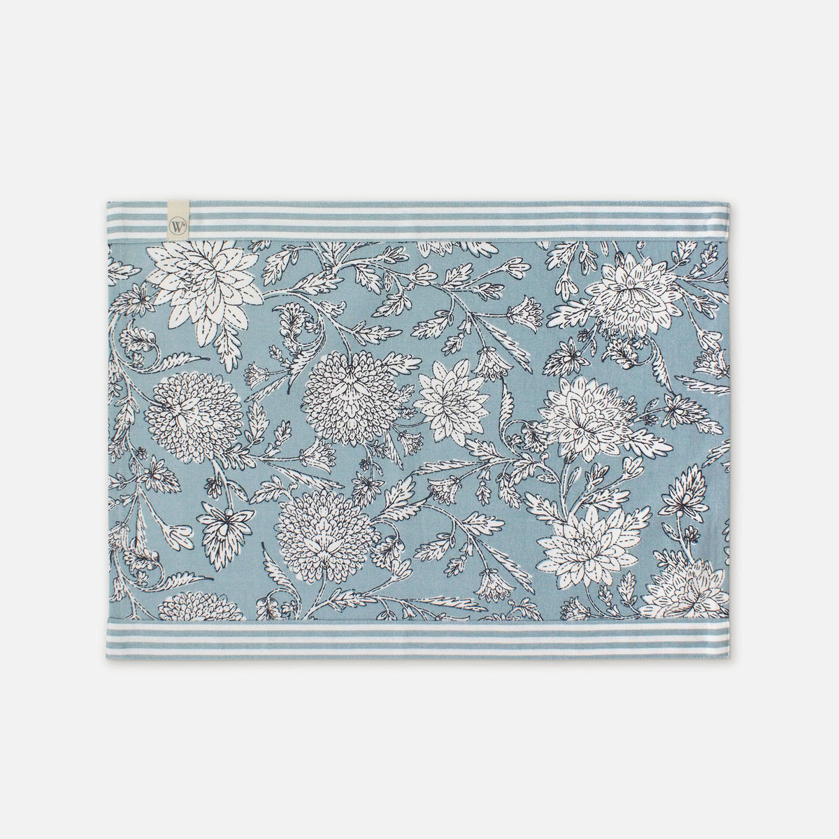 Walra - Placemat Set Breezing Bloom - Lichtblauw - Set van 2