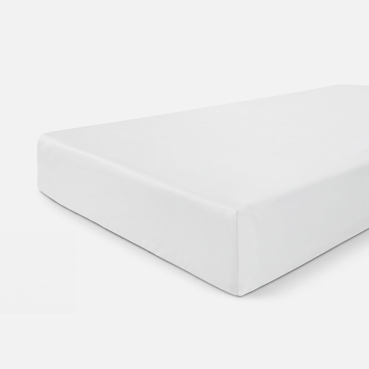 Hoeslaken Signature Satin Wit