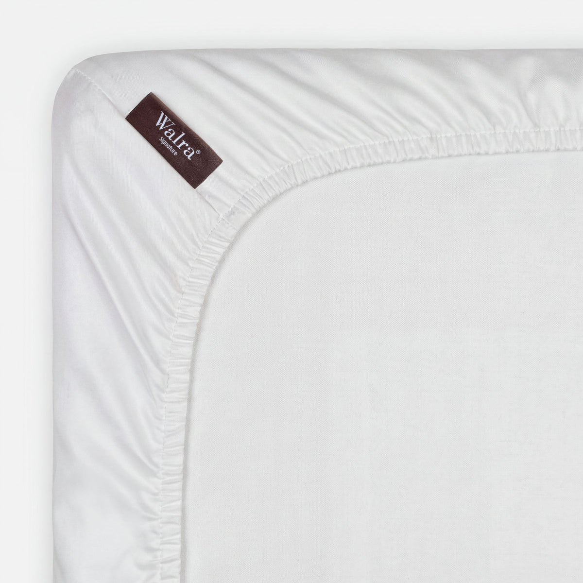 Hoeslaken Signature Satin Wit