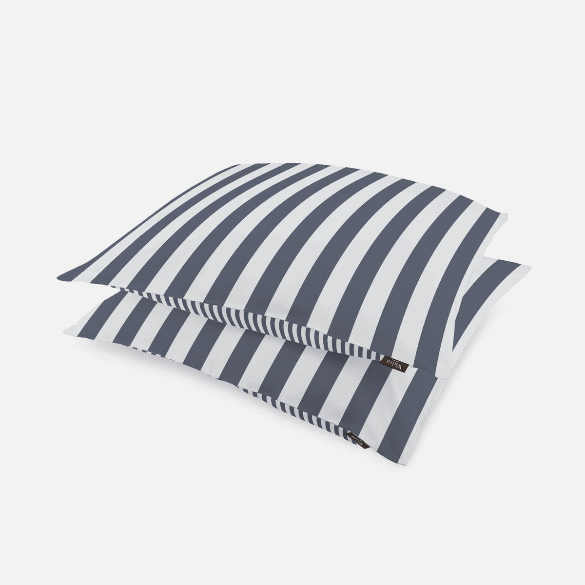 Kussensloop Signature Elegant Stripes Wit / Blauw