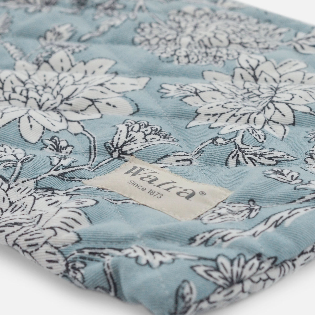 Walra - Toilettas Breezing Bloom - Lichtblauw  - 30x20